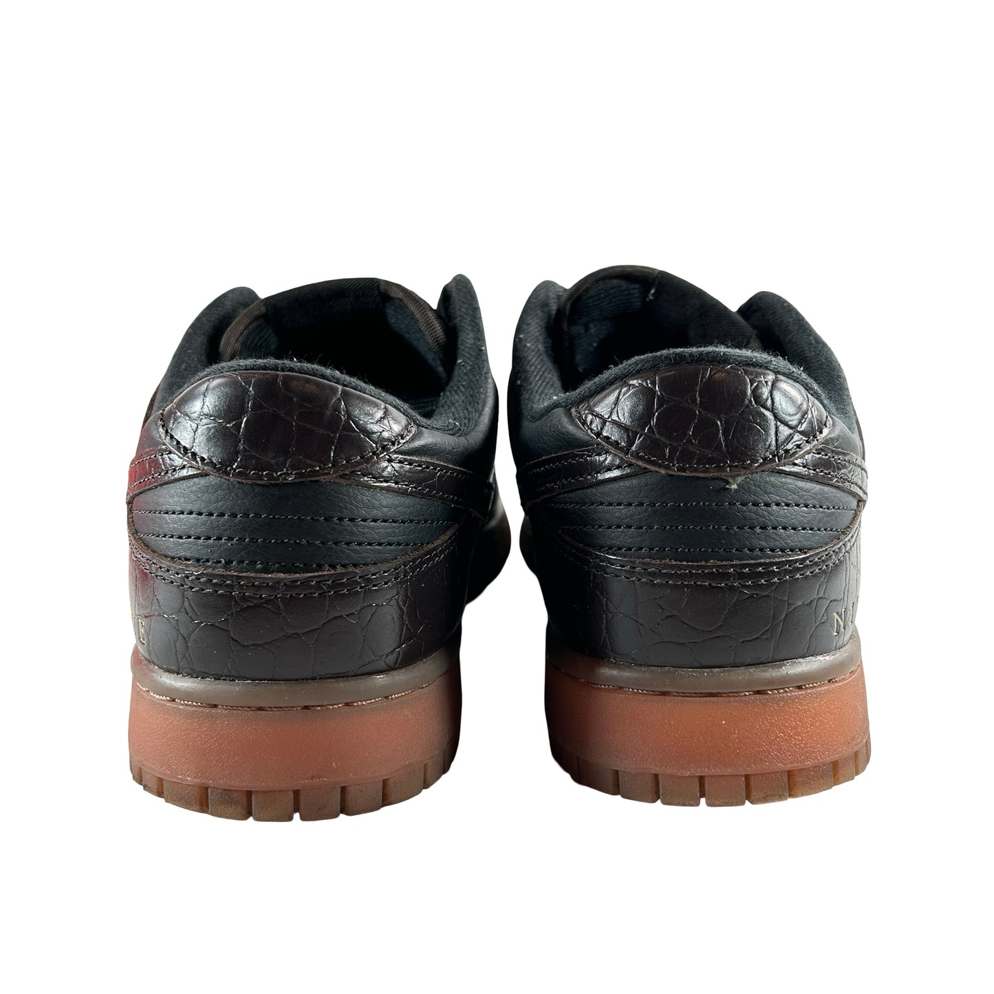 DV1024 010 Nike Dunk Low Velvet Brown Black [USED] - 12 M (Used)