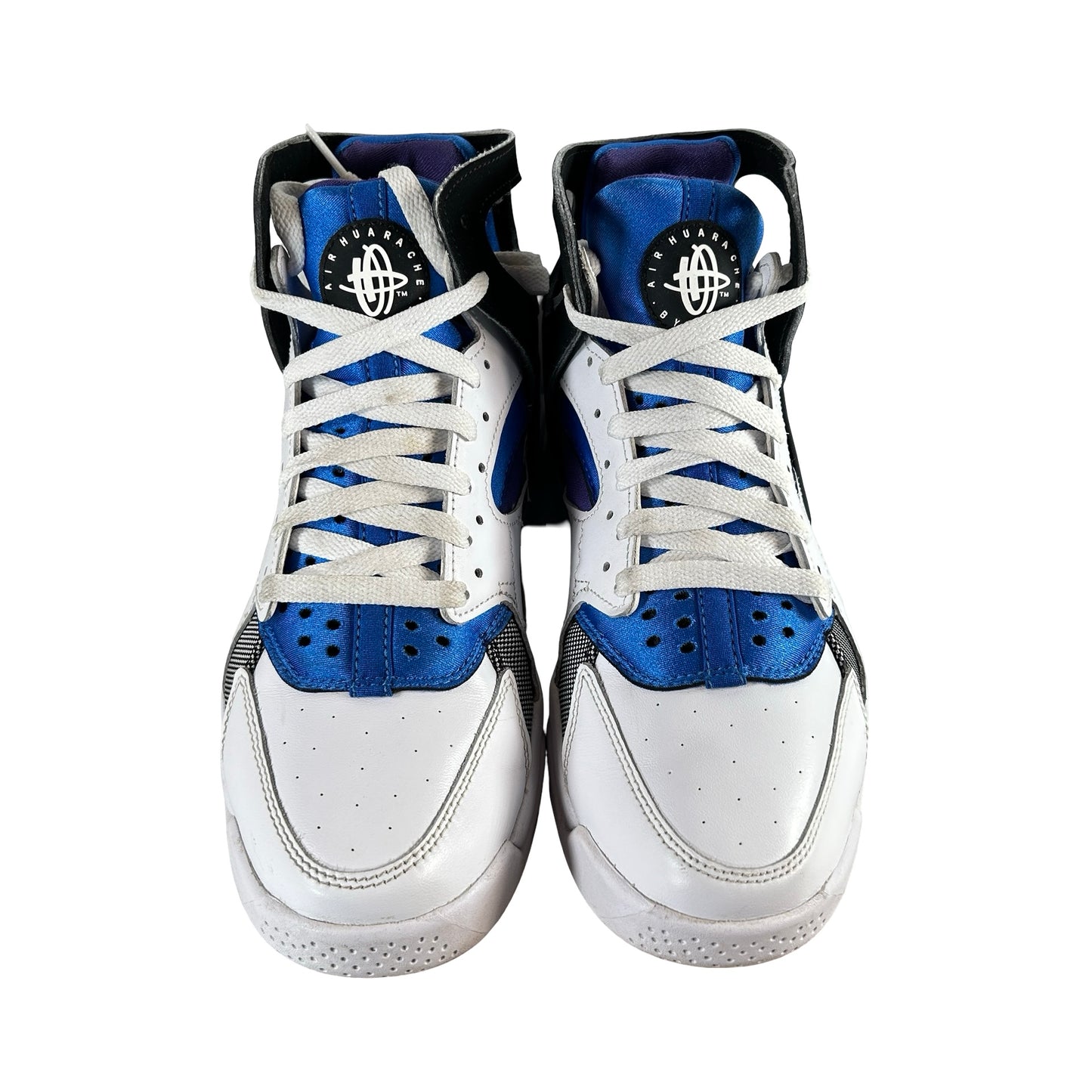 FDD183 101 Nike Air Flight Huarache OG White Varsity Purple (2023) [USED] - 7.5 M (Used) (Replace Box)