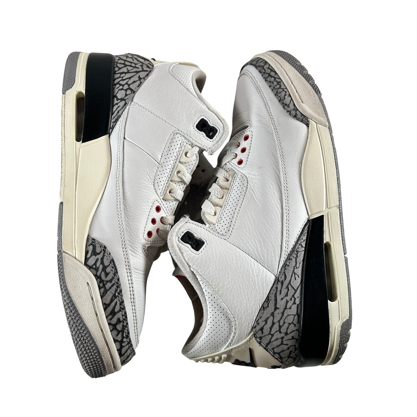 DN3707 100 Jordan 3 Retro White Cement Reimagined [USED] - 9.5 M (Used11)