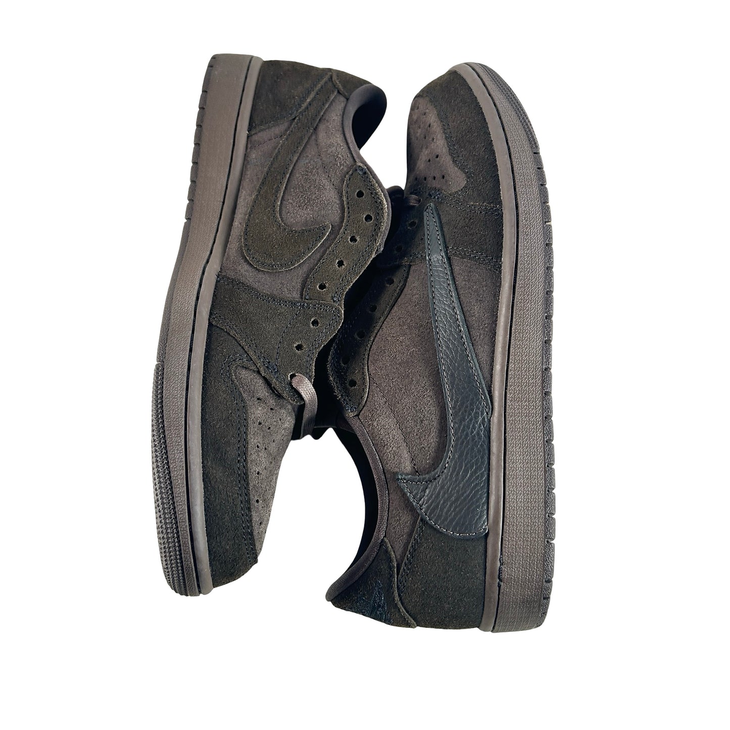DM7866 202 Jordan 1 Retro Low OG SP Travis Scott Velvet Brown [USED] - 10.5 M (Used8)