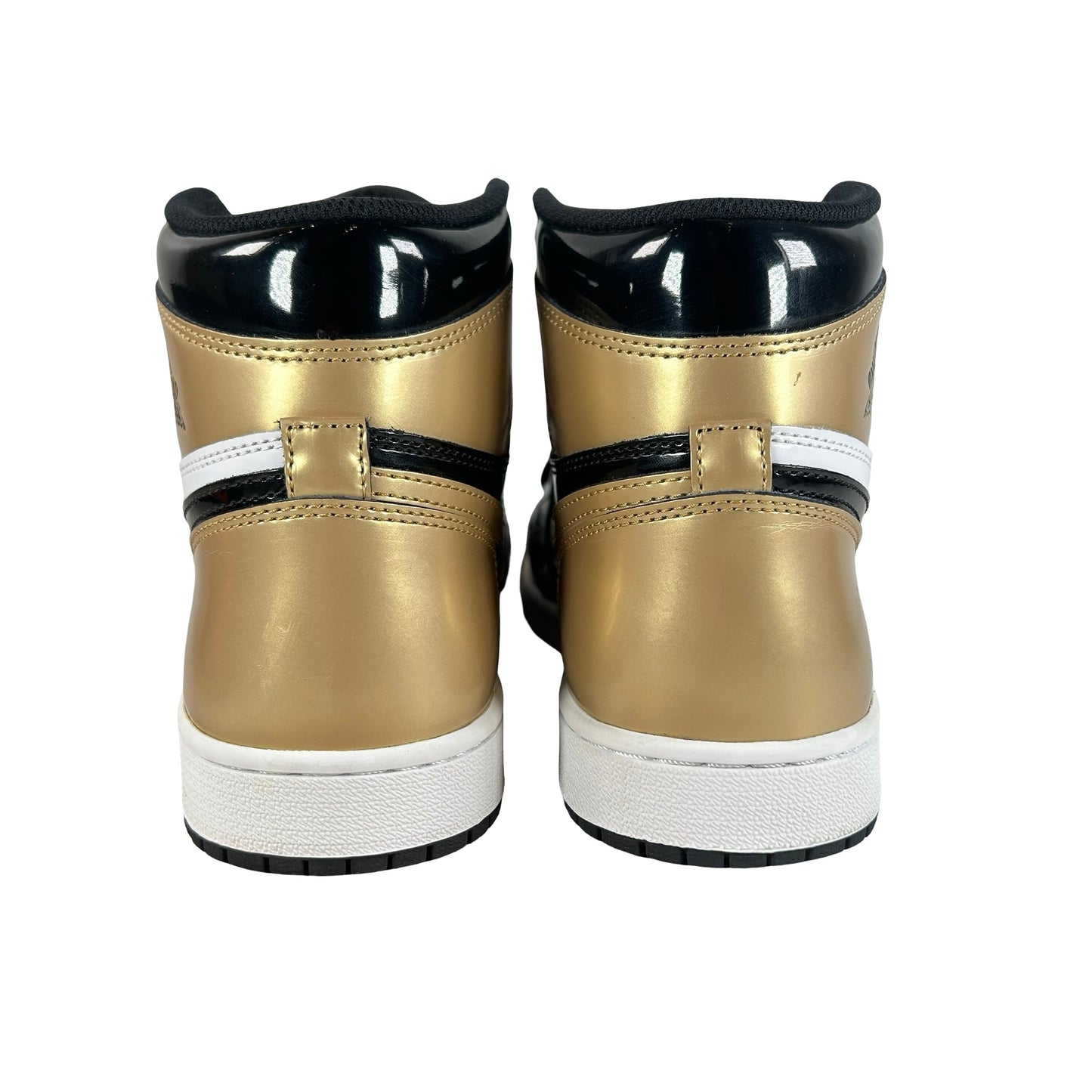 861428 007 Jordan 1 Retro High NRG Patent Gold Toe [USED] - 8.5 M (Used)