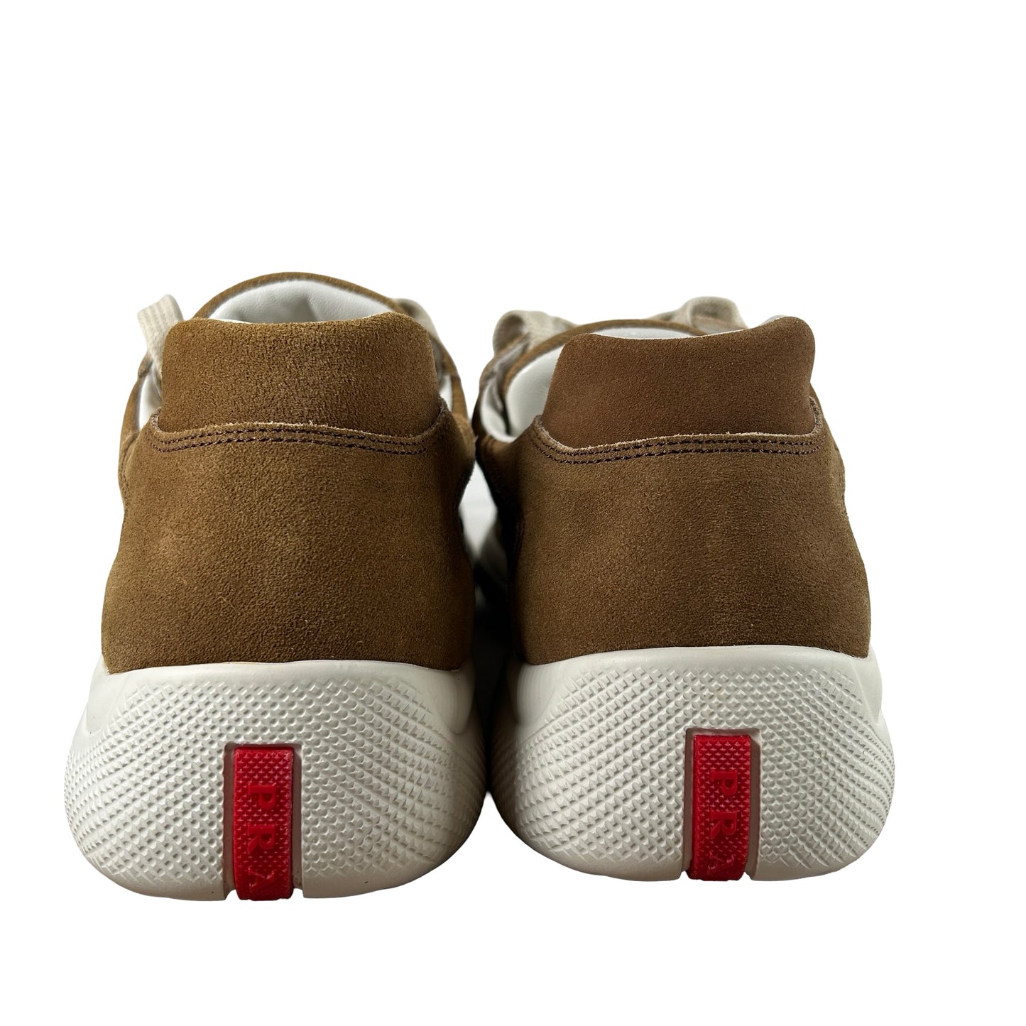 4E3400 Z50 F0401 Prada America's Cup Brown Suede