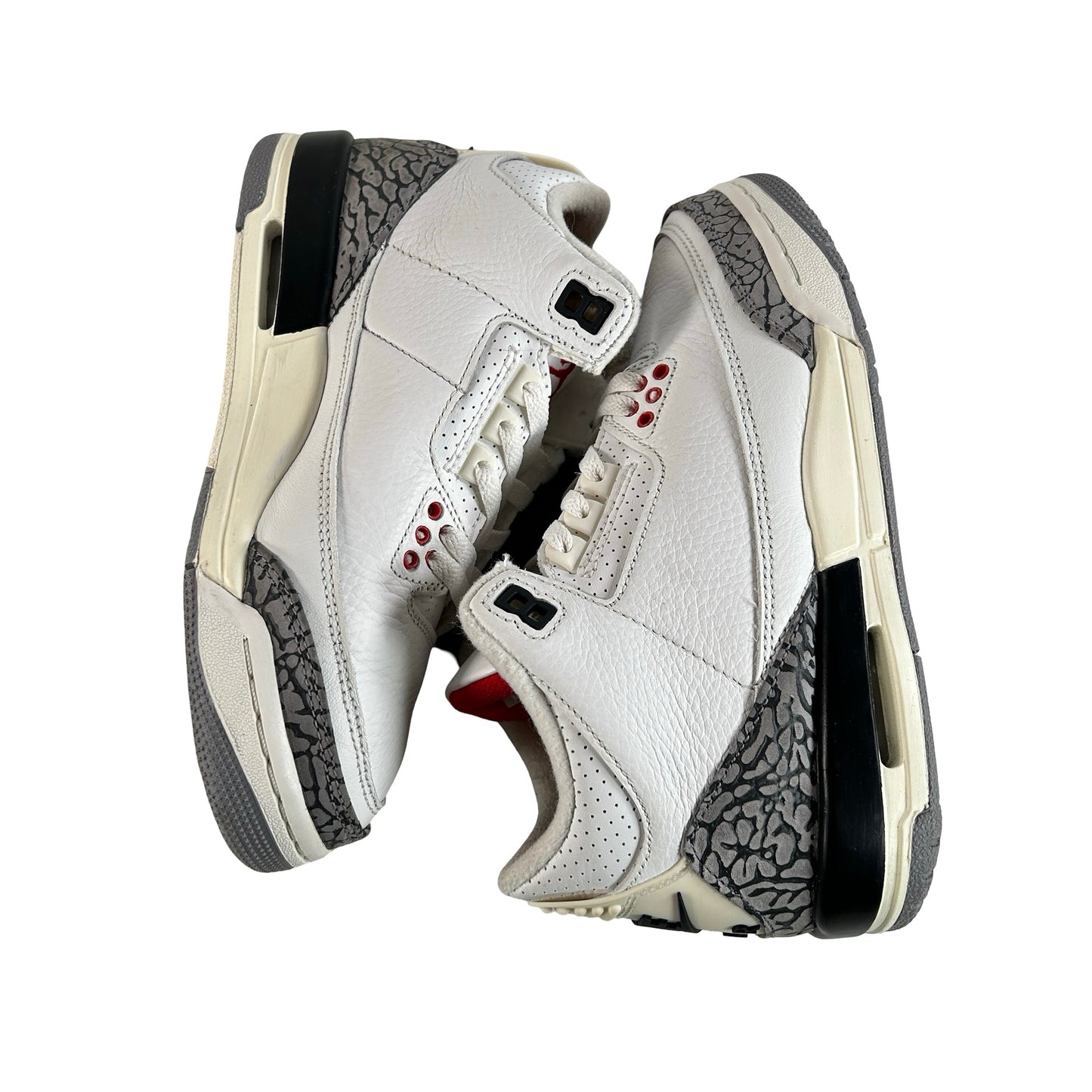 DM0967 100 Jordan 3 Retro White Cement Reimagined (GS) [USED] - 5 Y (Used5)
