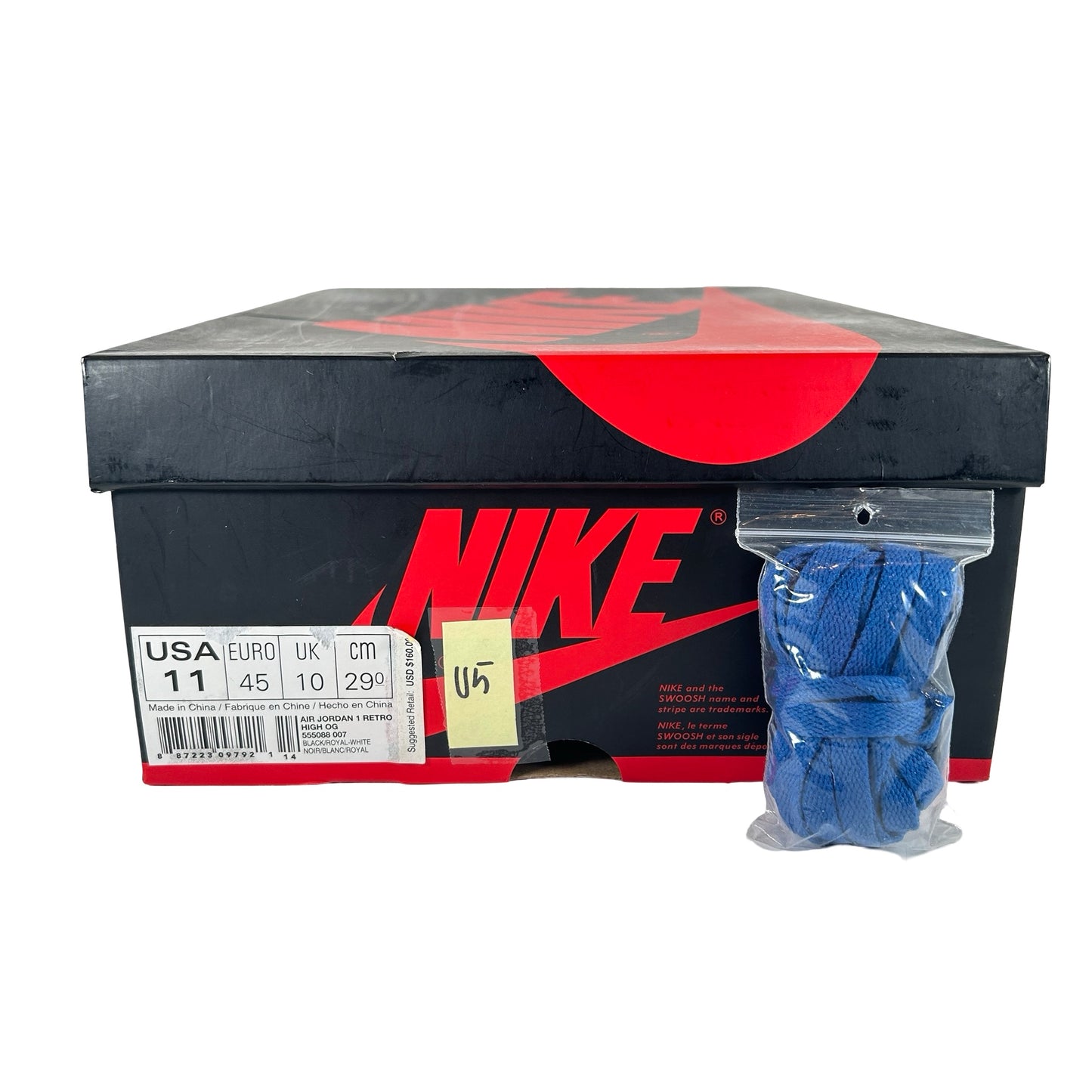 555088 007 Jordan 1 Royal (2017) [USED] - 11 M (Used5)