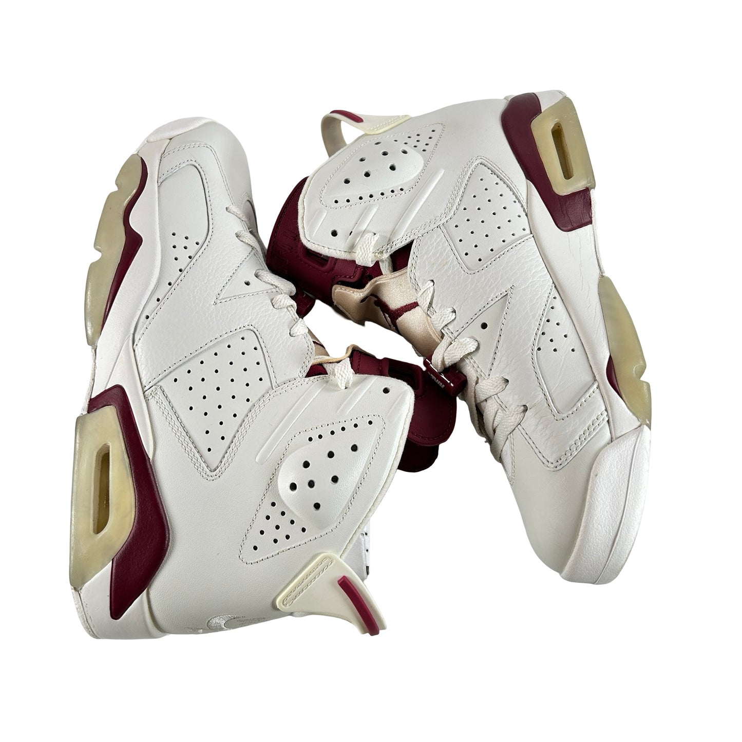 384664 116 Jordan 6 Maroon [USED] - 9.5 M (Used)