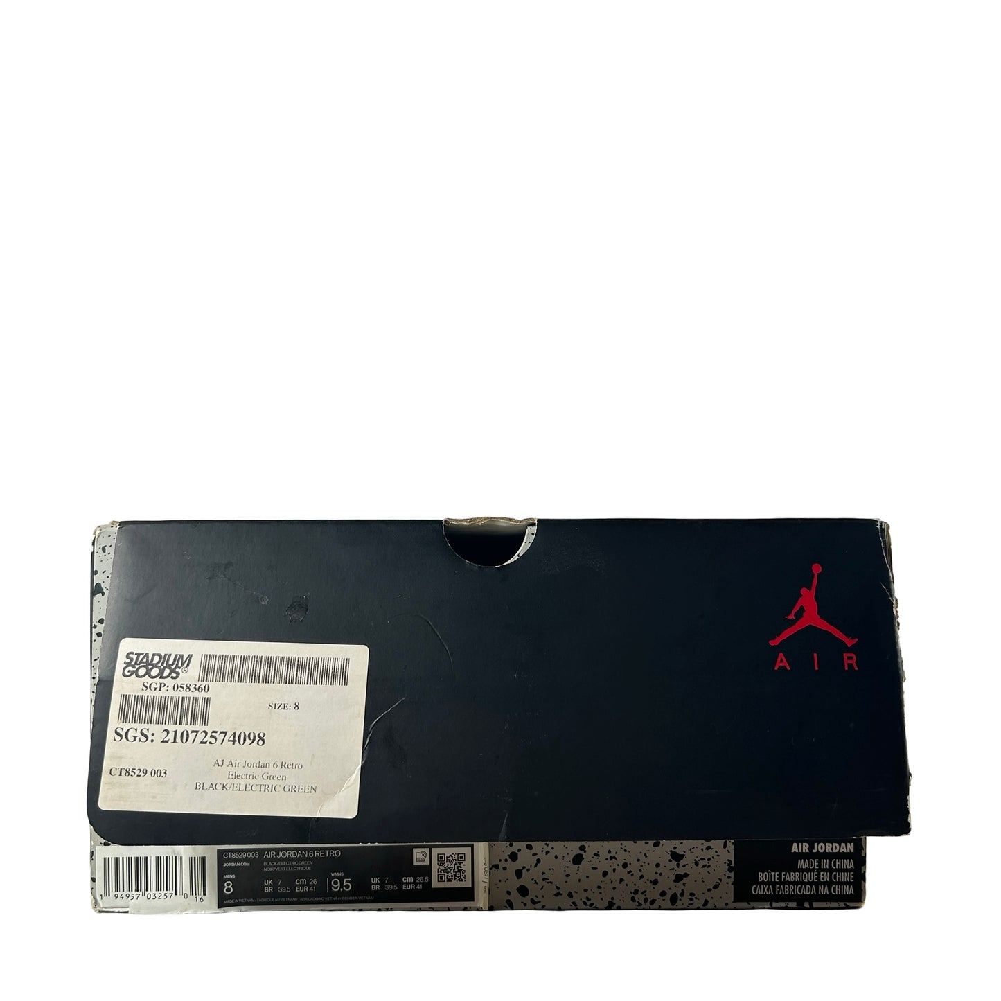 CT8529 003 Jordan 6 Retro Electric Green [USED] - 8 M (Used)
