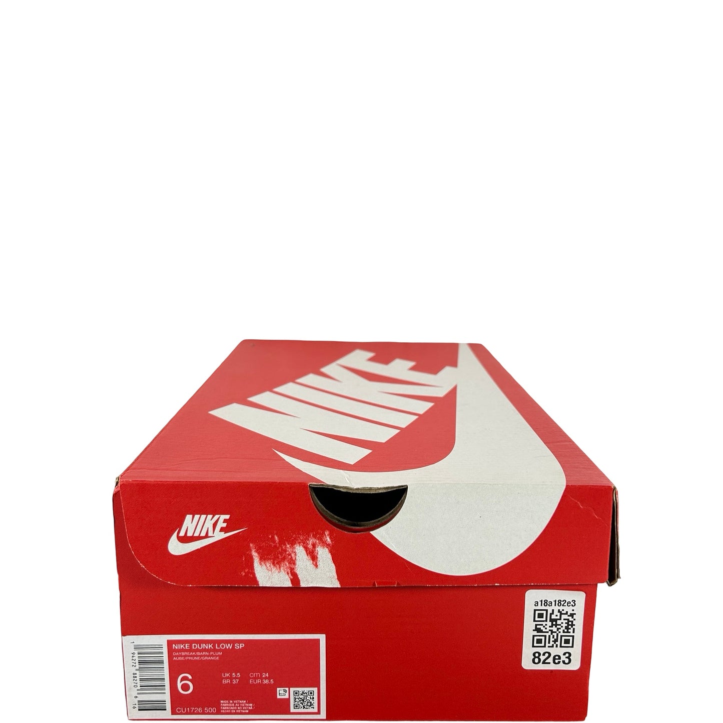 CU1726 500 Nike Dunk Low Plum (2023) [USED] - 6 M (Used)
