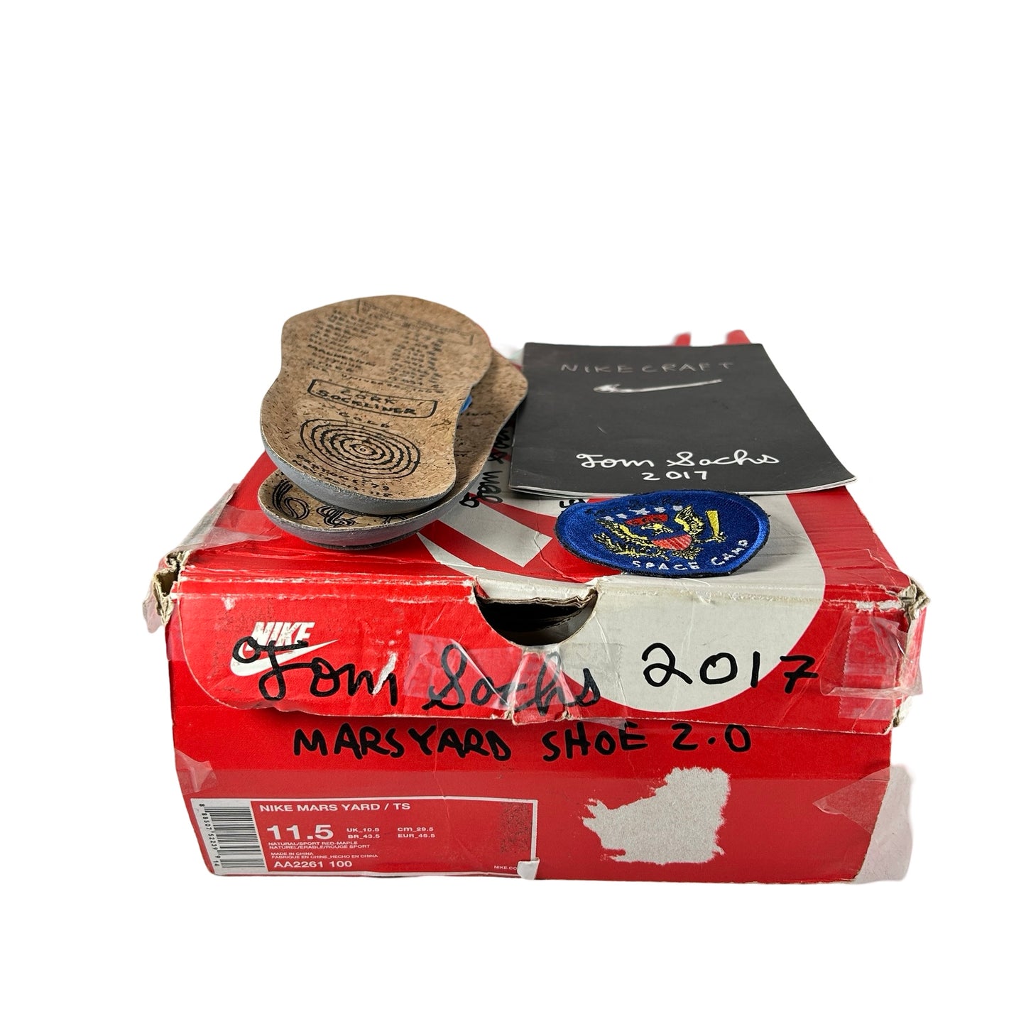 AA2261 100 Tom Sachs Mars Yard 2.0 [USED] - 11.5 M (Used)