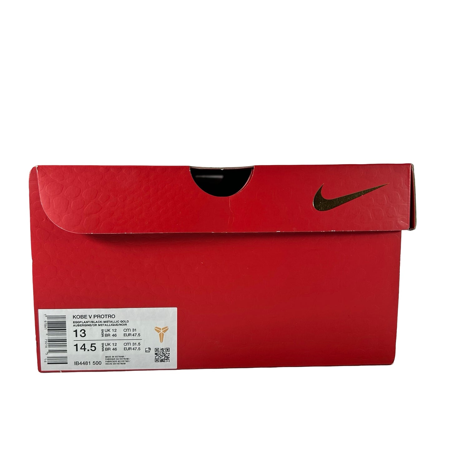 IB4481 500 Nike Kobe 5 Protro Year of the Mamba Eggplant [USED] - 13 M (Used)