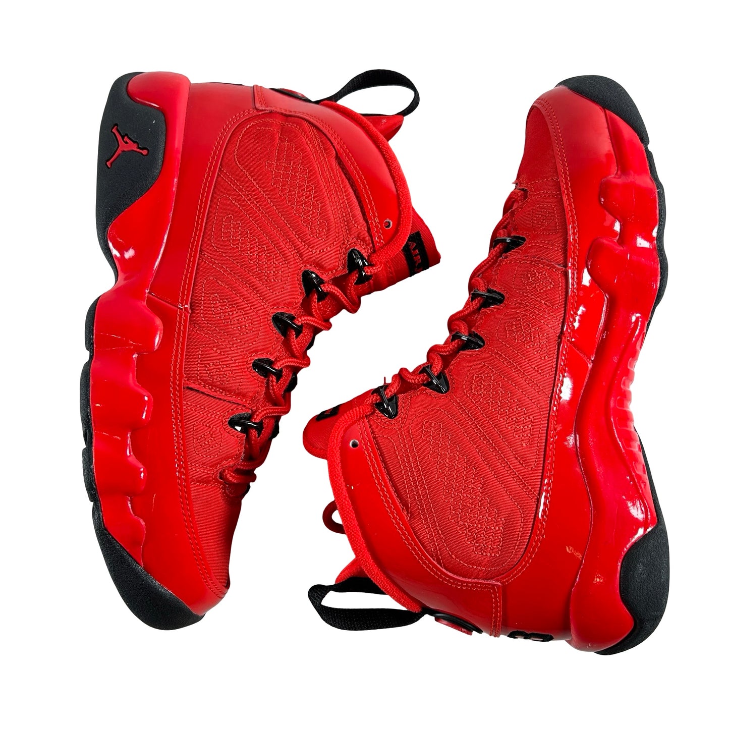 302359 600 Jordan 9 Retro Chile Red (GS) [USED] - 5 Y (Used)