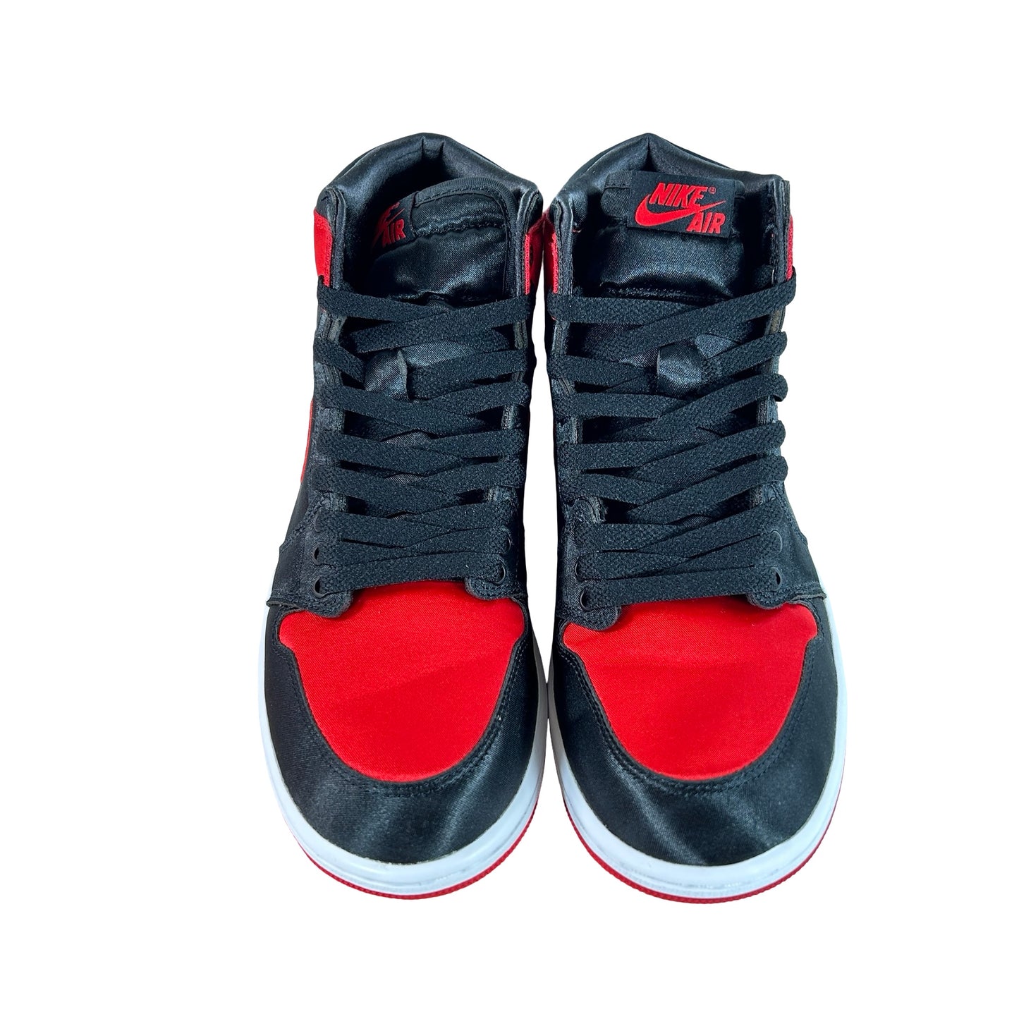 FD4810 061 Jordan 1 Retro High OG Satin Bred [USED] - 8 W (Used)