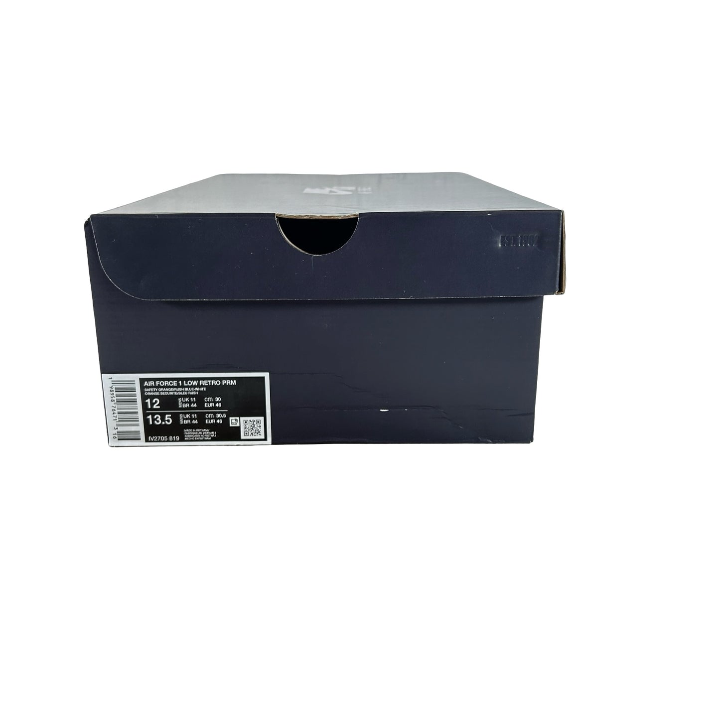 IV2705 819 Nike Air Force 1 Low Retro Premium NYC Knicks [USED] - 12 M (Used)
