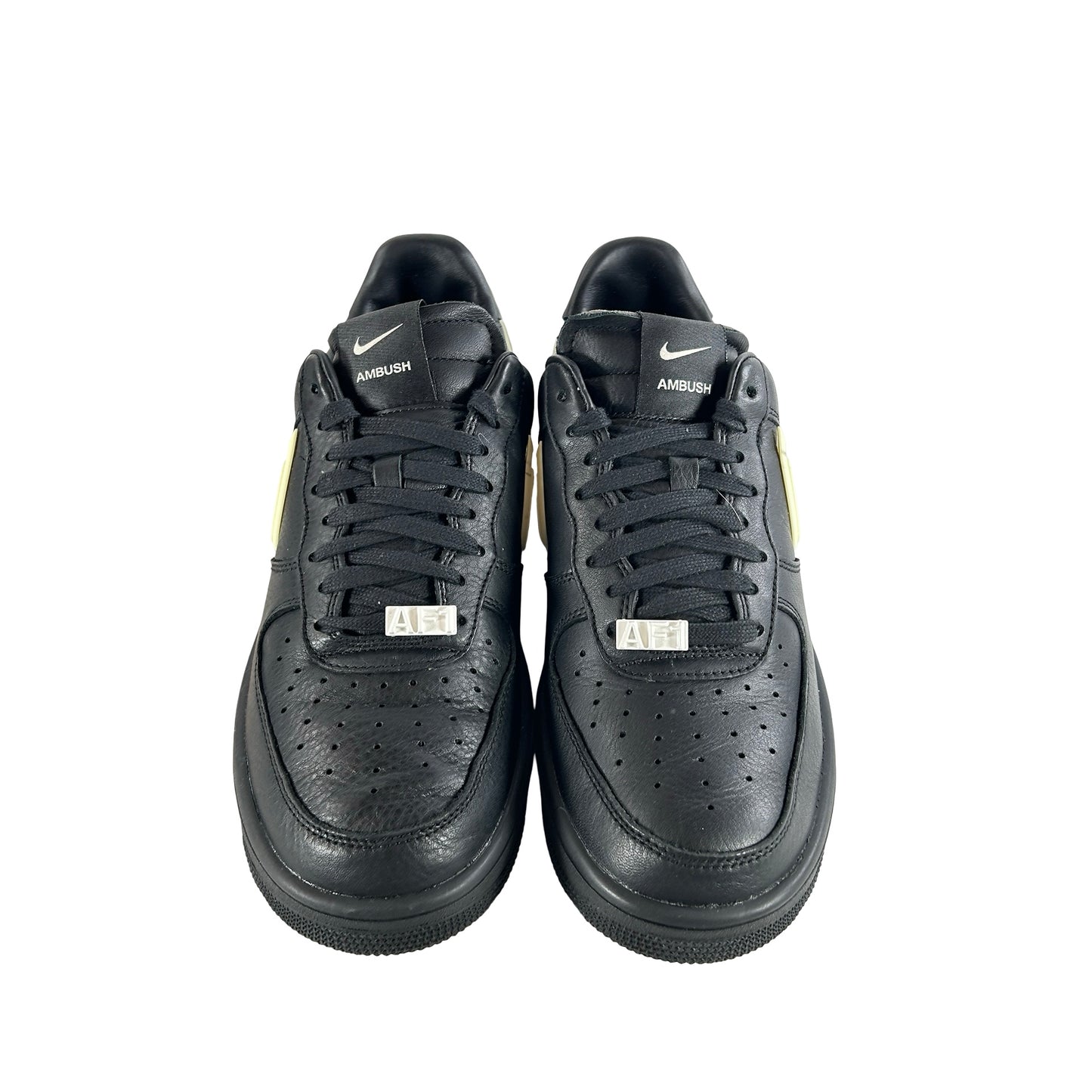 DV3464 001 Nike Air Force 1 Low SP AMBUSH Black [USED] - 9 M (Used)