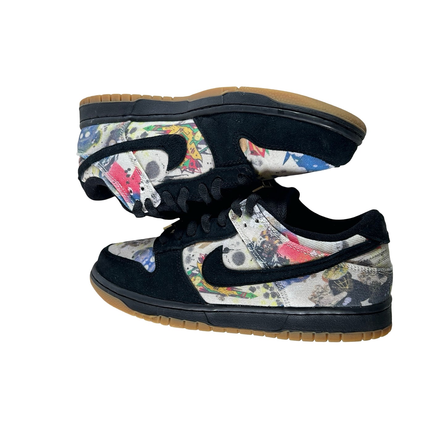 FD8778 001 Nike SB Dunk Low Supreme Rammellzee [USED] - 7.5 M (Used3)