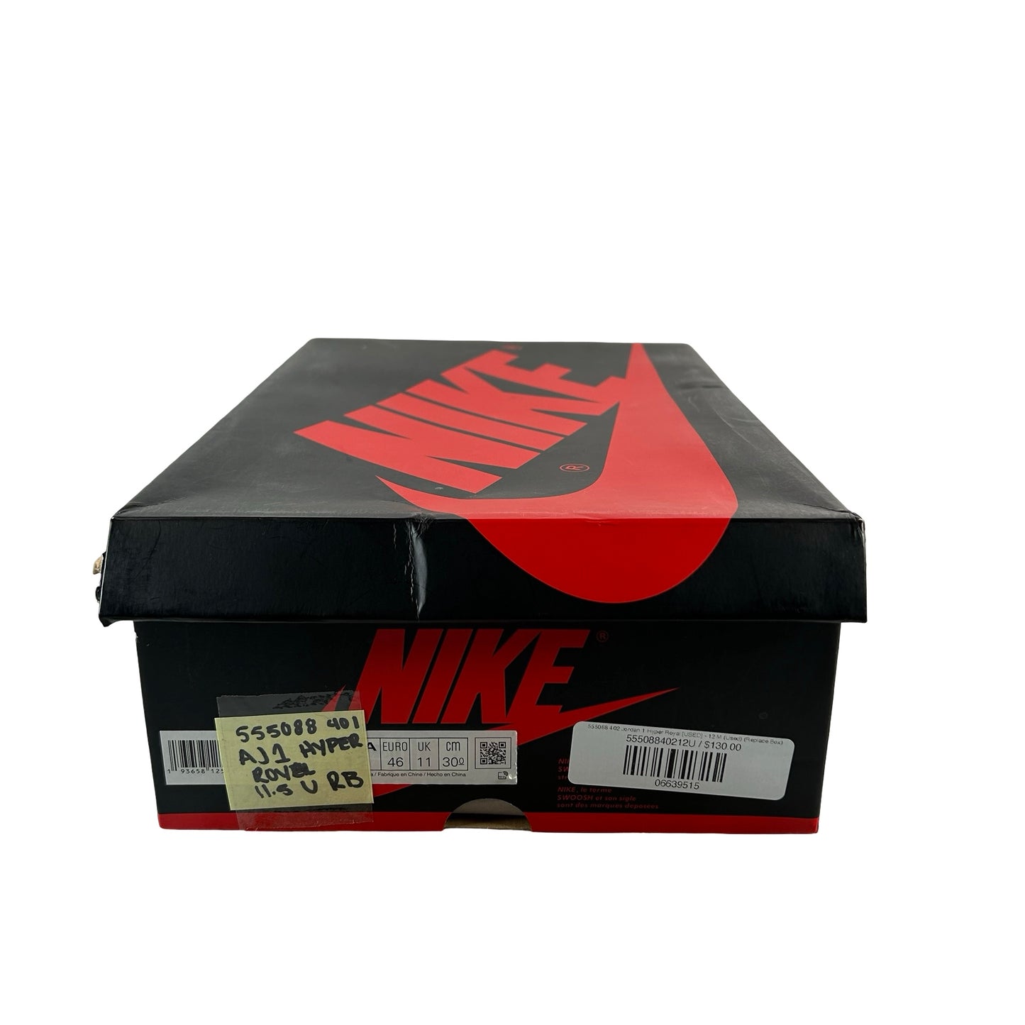 555088 402 Jordan 1 Hyper Royal [USED] - 11.5 M (Used) (Replace Box)