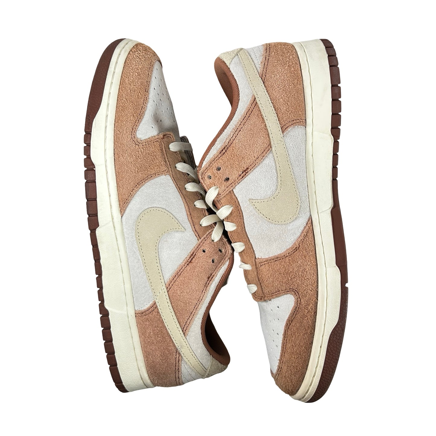 DD1390 100 Nike Dunk Low Medium Curry [USED] - 12 M (Used) (No Box)
