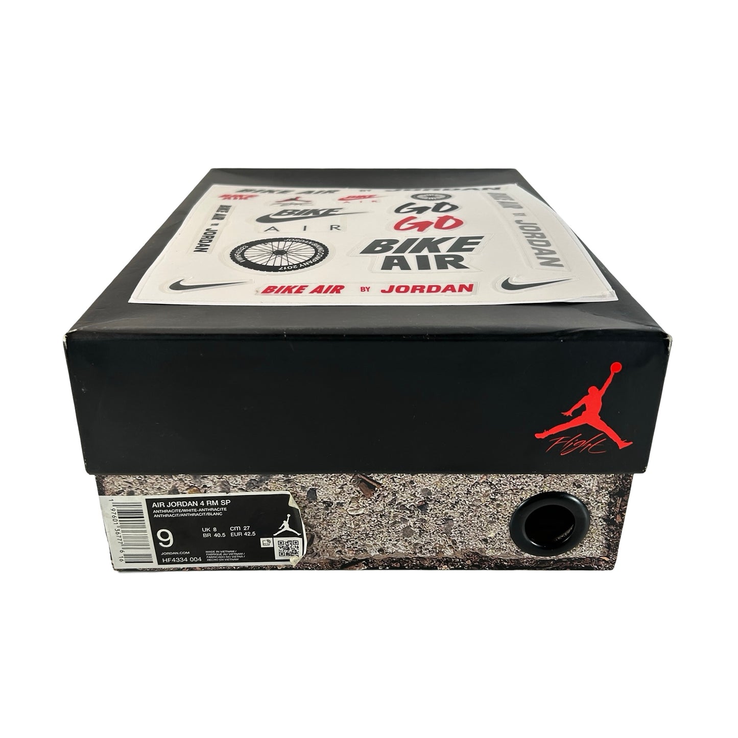 HF4334 004 Jordan 4 RM SP Nigel Sylvester Driveway Grey [USED] - 9 M (Used)