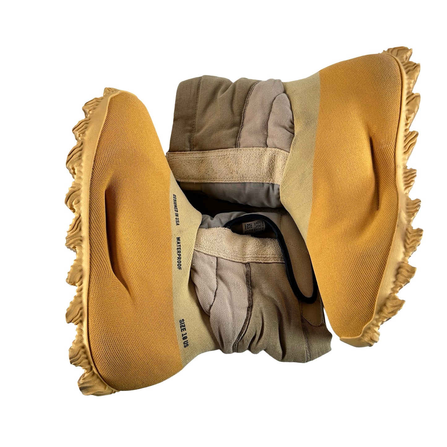 GY1824 adidas Yeezy Knit RNR Boot Sulfur [USED] - 10 M (Used)
