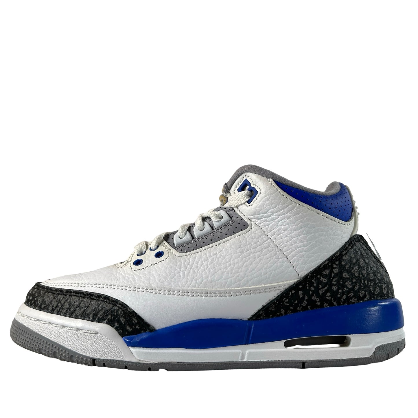 398614 145 Jordan 3 Retro Racer Blue (GS) [USED] - 5 Y (Used) (No Box)