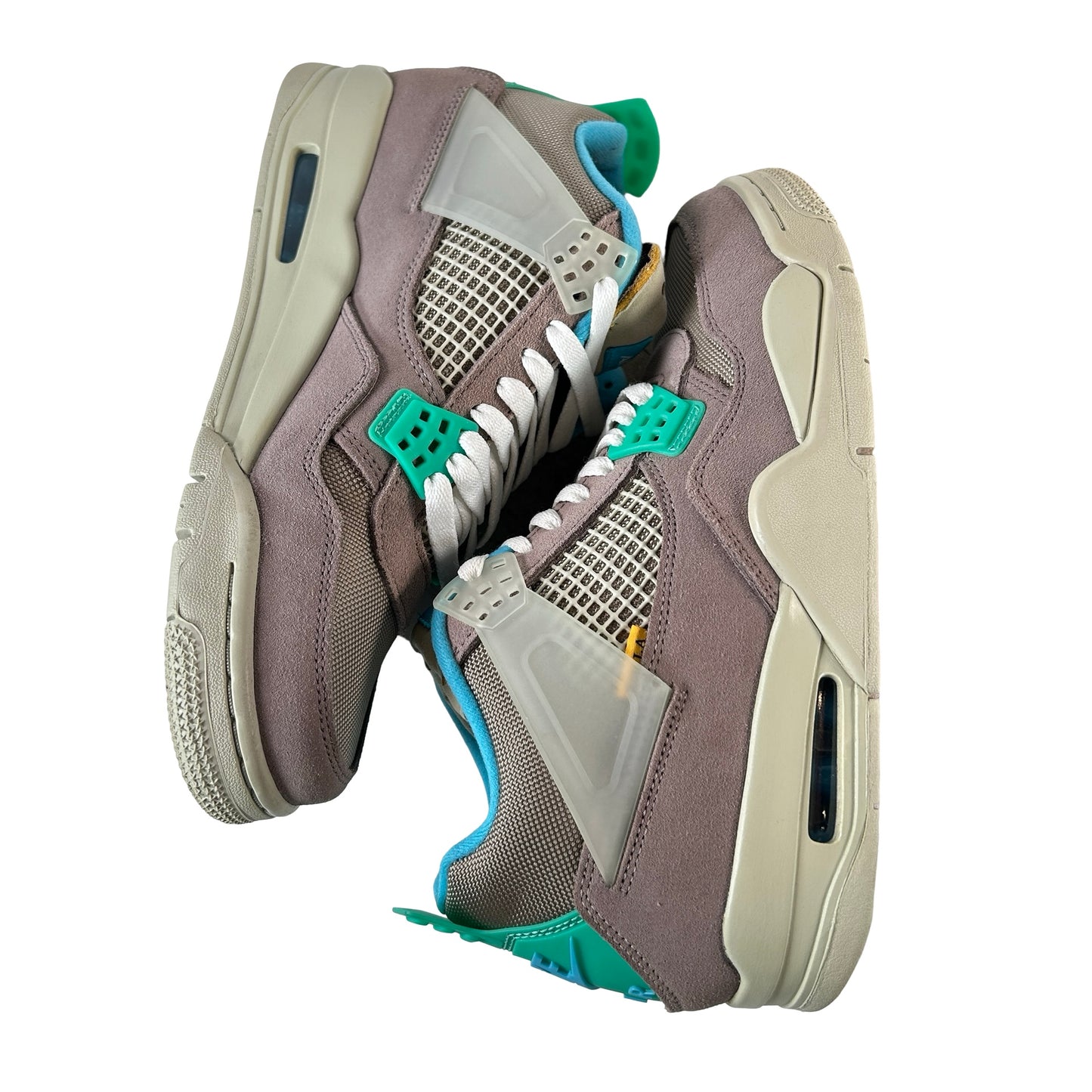 DJ5718 242 Jordan 4 Retro SP 30th Anniversary Union Taupe Haze [USED] - 8 M (Used) (No Box)