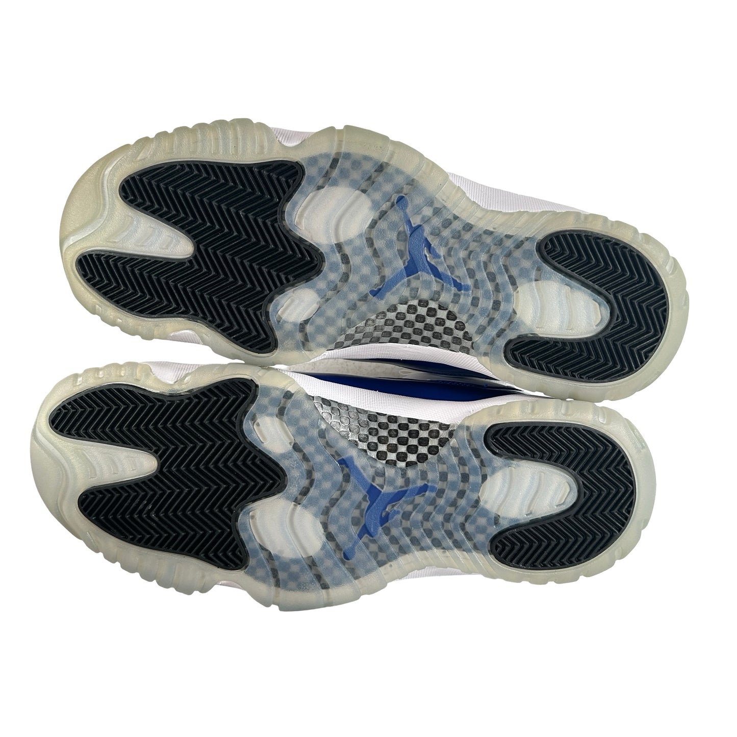 AH7860 100 Jordan 11 Retro Low White Concord (Women's) [USED] - 12 W / 10.5 M (Used)