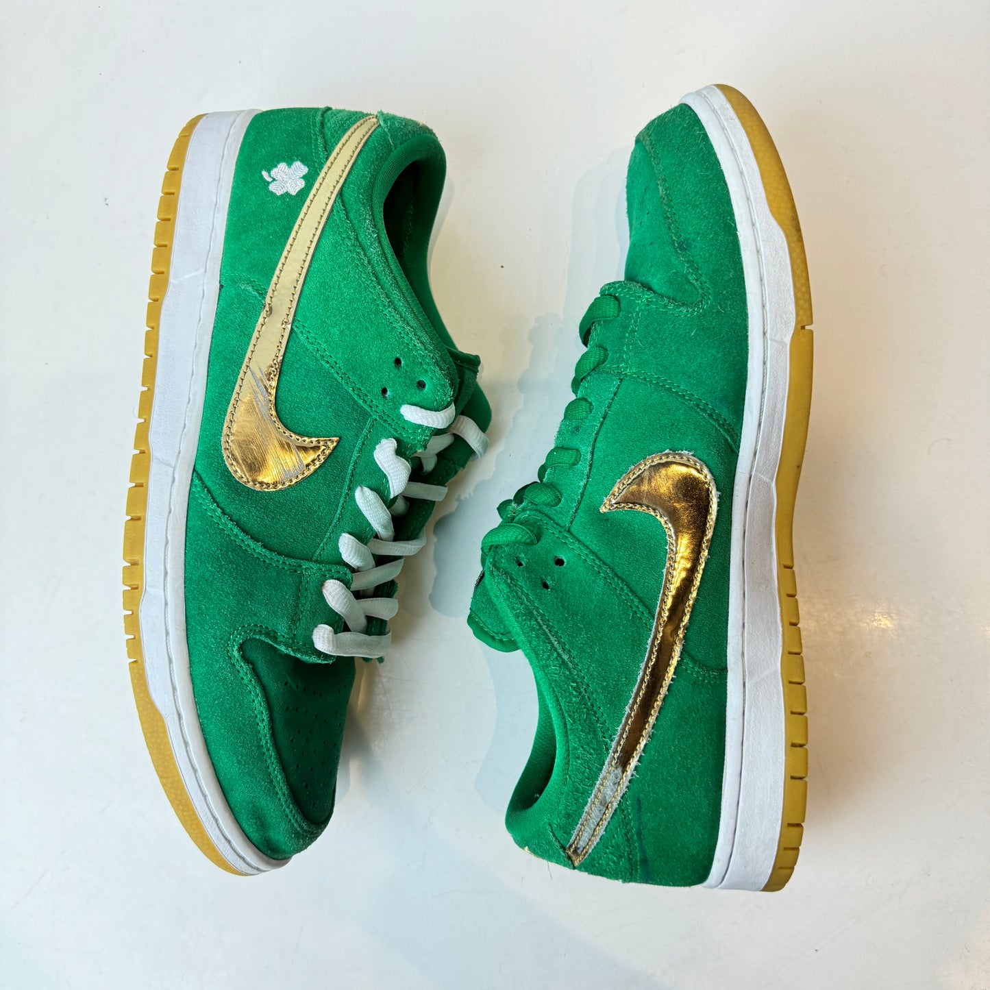 BQ6817 303 Nike SB Dunk Low Pro St. Patrick's Day (2022) [USED] - 11.5 M (Used) (No Box)