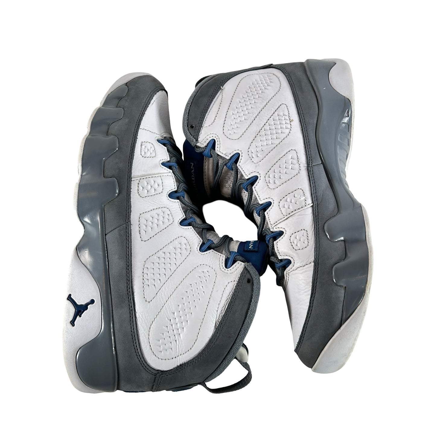 HV4794 100 Air Jordan 9 Retro Flint Grey French Blue (2026) [USED] - 10.5 M (Used)