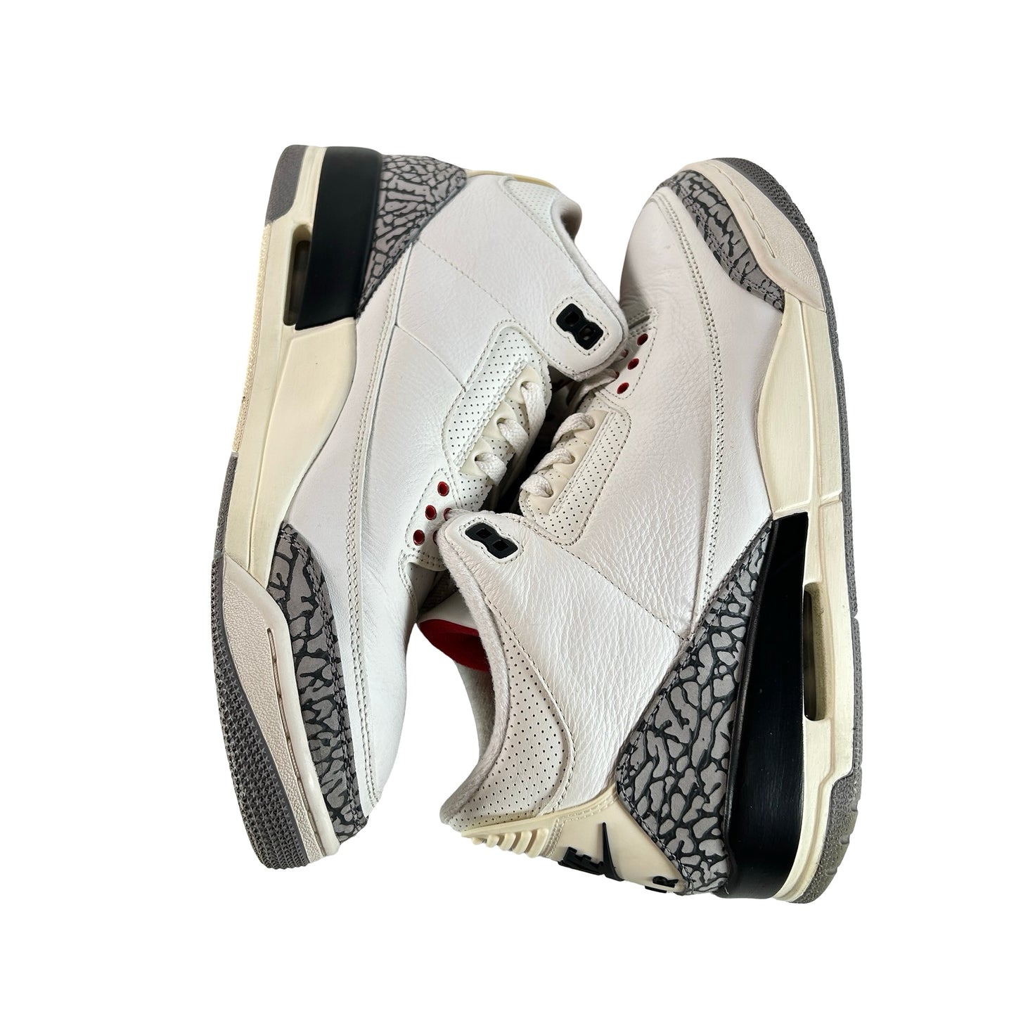 DN3707 100 Jordan 3 Retro White Cement Reimagined [USED] - 11 M (Used8) (No Box8)