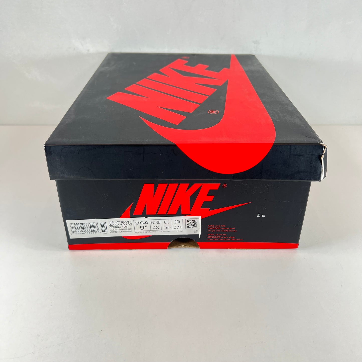 555088 105 Jordan 1 Mocha [USED] - 9.5 M (Used)