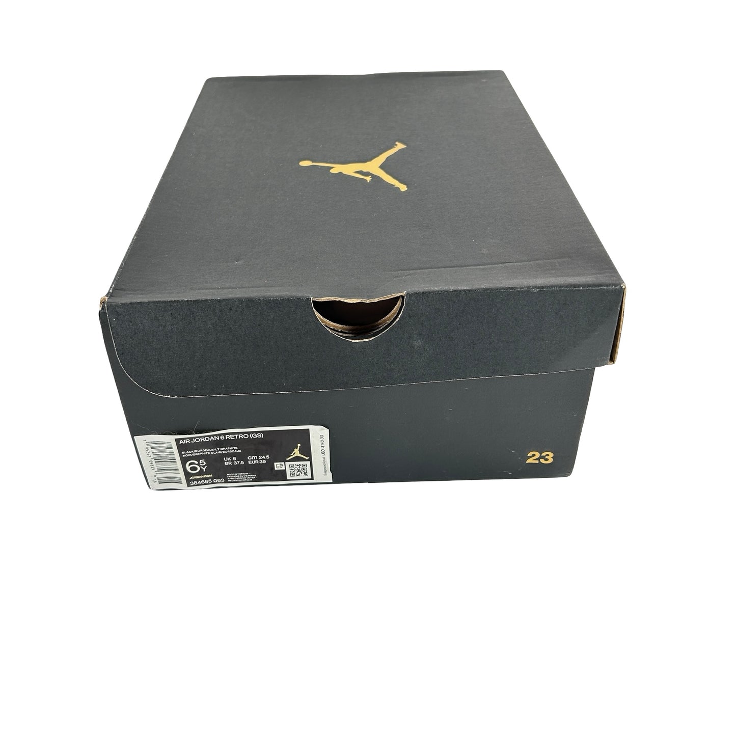 384665 063 Jordan 6 Retro Bordeaux (GS) [USED] - 6.5 Y (Used)