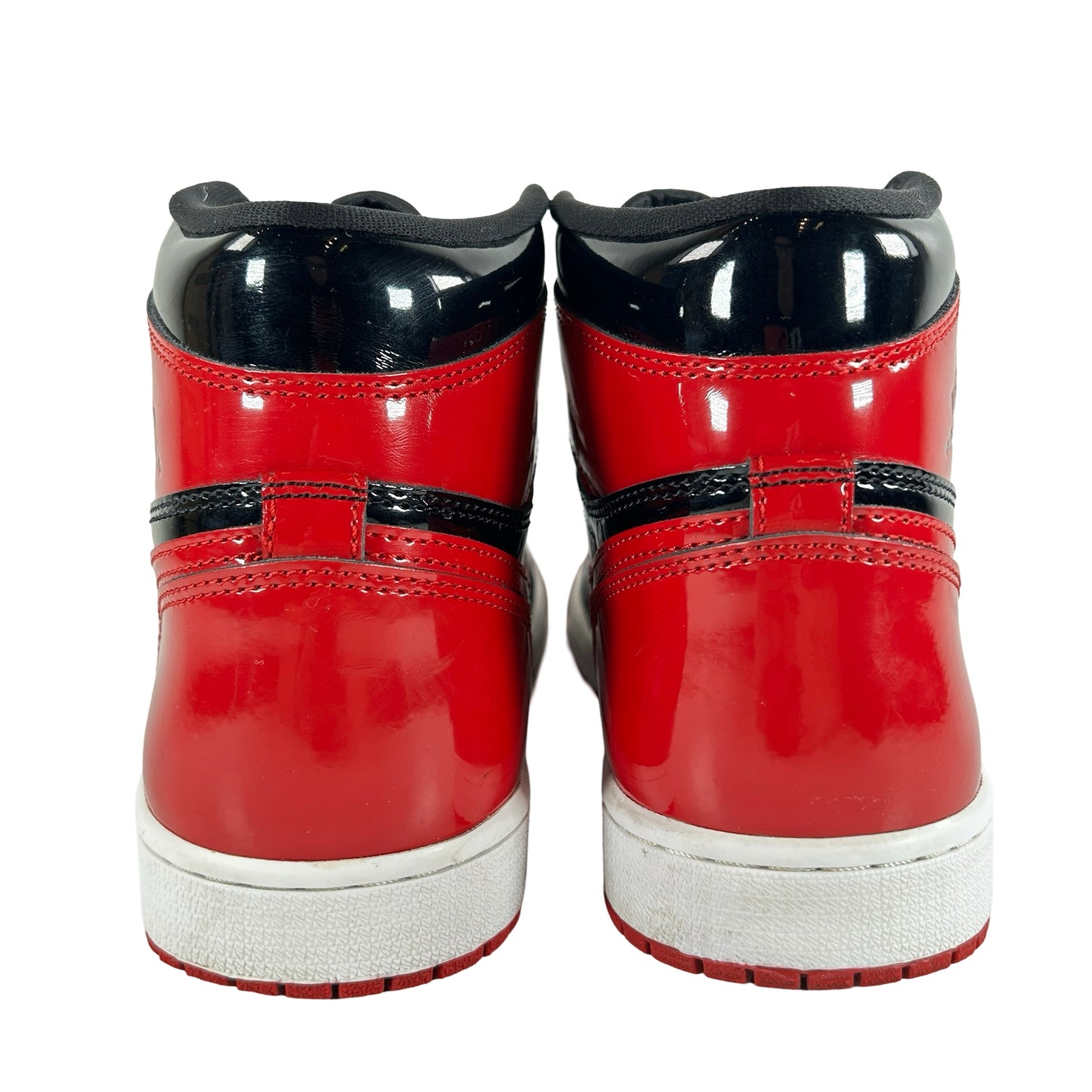 555088 063 Jordan 1 Retro High OG Patent Bred [USED] - 9 M (Used3)
