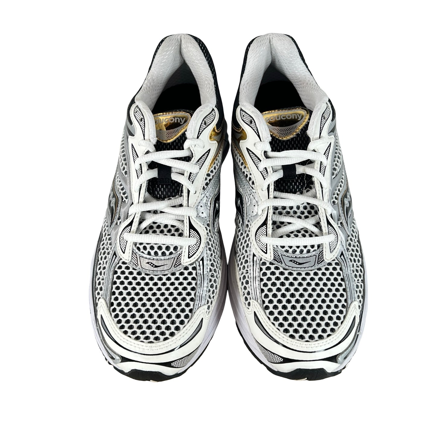 S70739 9 Saucony ProGrid Omni 9 Silver Gold [USED] - 10 M (Used) (No Box)