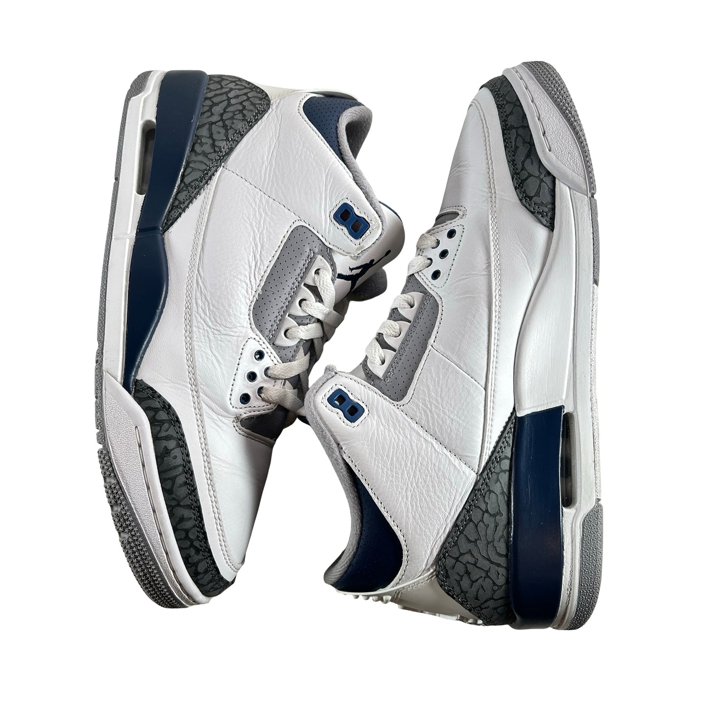 CT8532 140 Jordan 3 Retro Midnight Navy [USED] - 10 M (Used4)