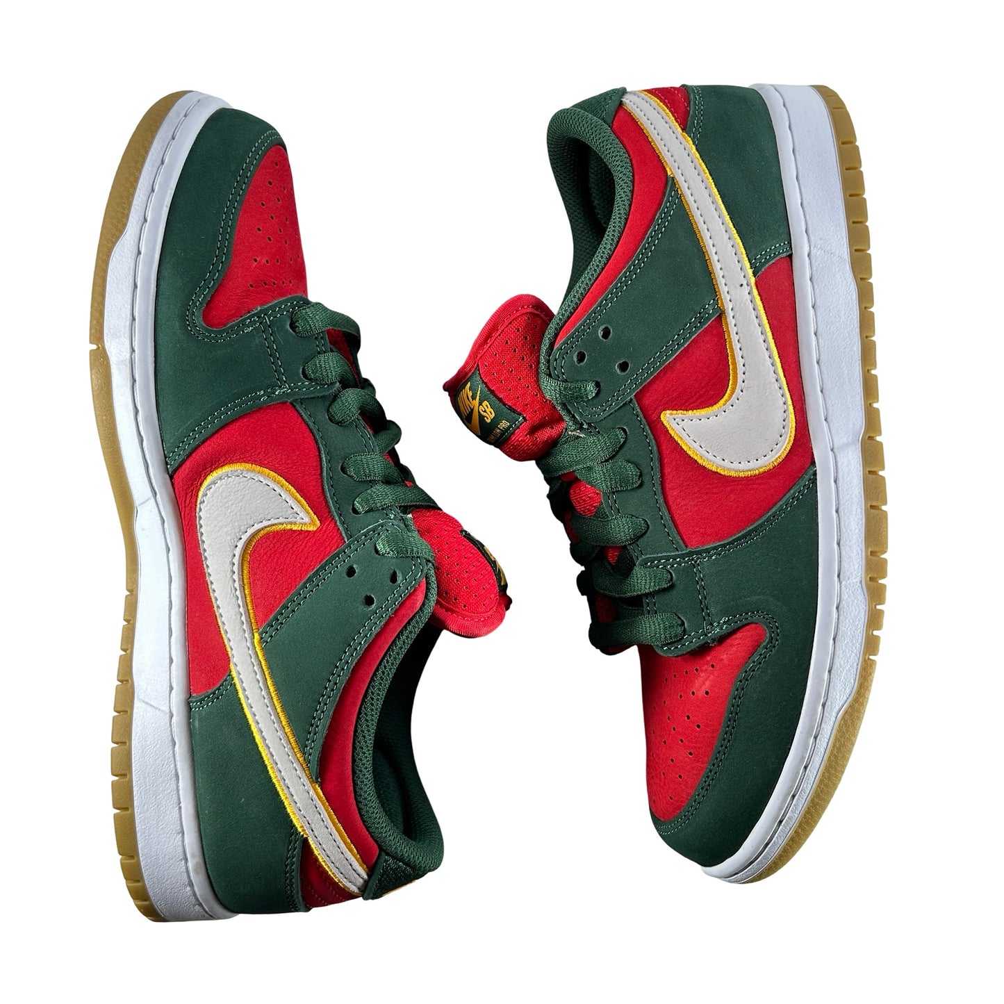 FZ1287 300 Nike SB Dunk Low Pro PRM Seattle Supersonics [USED] - 9.5 M (Used)