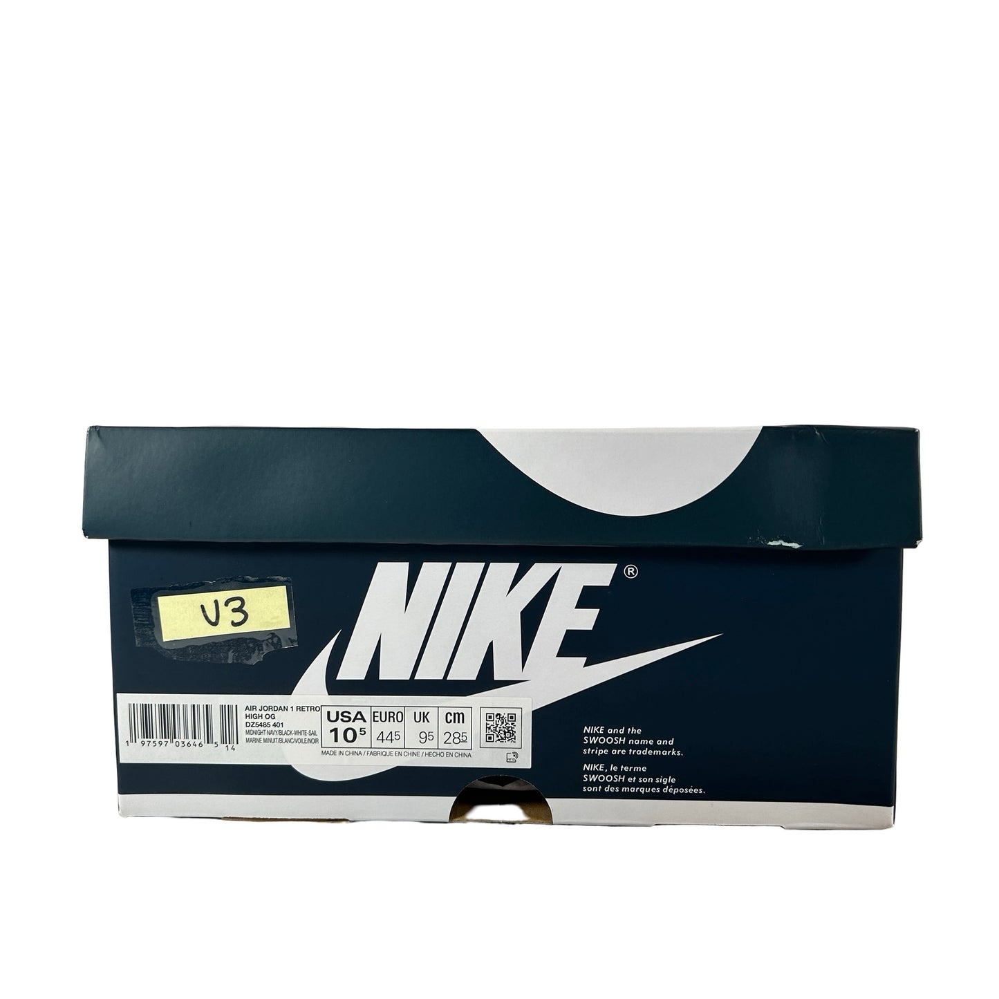 DZ5485 401 Jordan 1 Retro High OG Midnight Navy [USED] - 10.5 M (Used3)