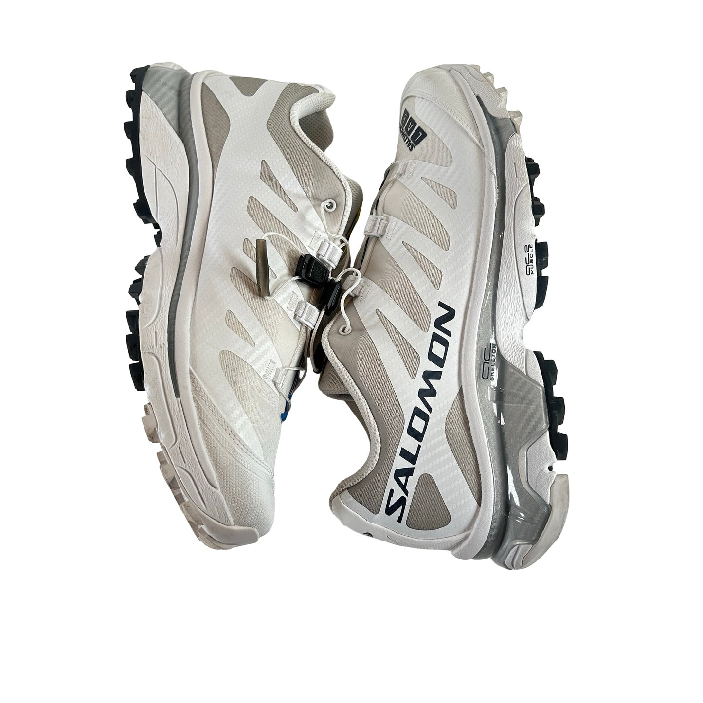 L4713300032 Salomon XT-4 OG White Lunar Rock [USED] - 10 M (Used)