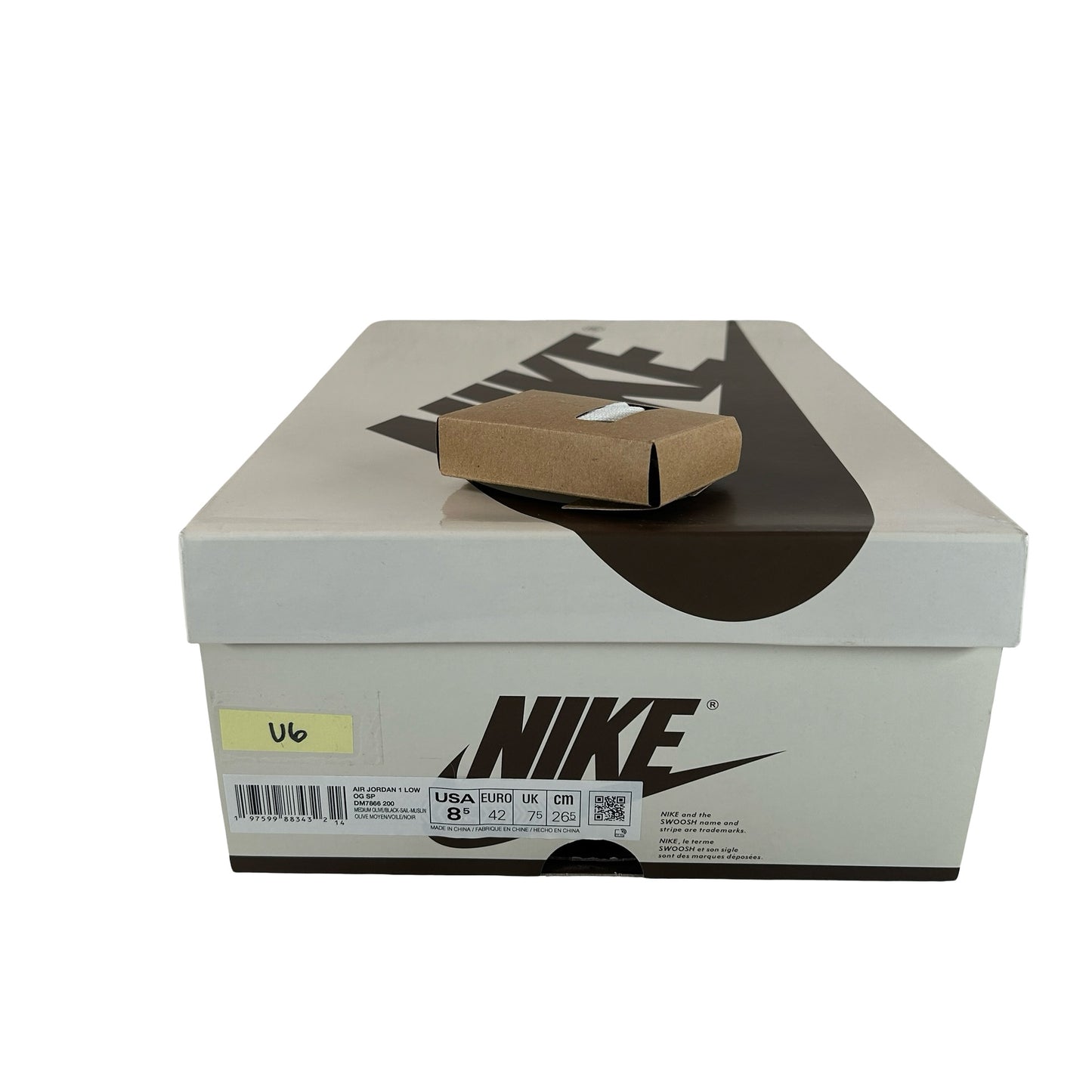 DM7866 200 Jordan 1 Retro Low OG SP Travis Scott Medium Olive [USED] - 8.5 (Used6)
