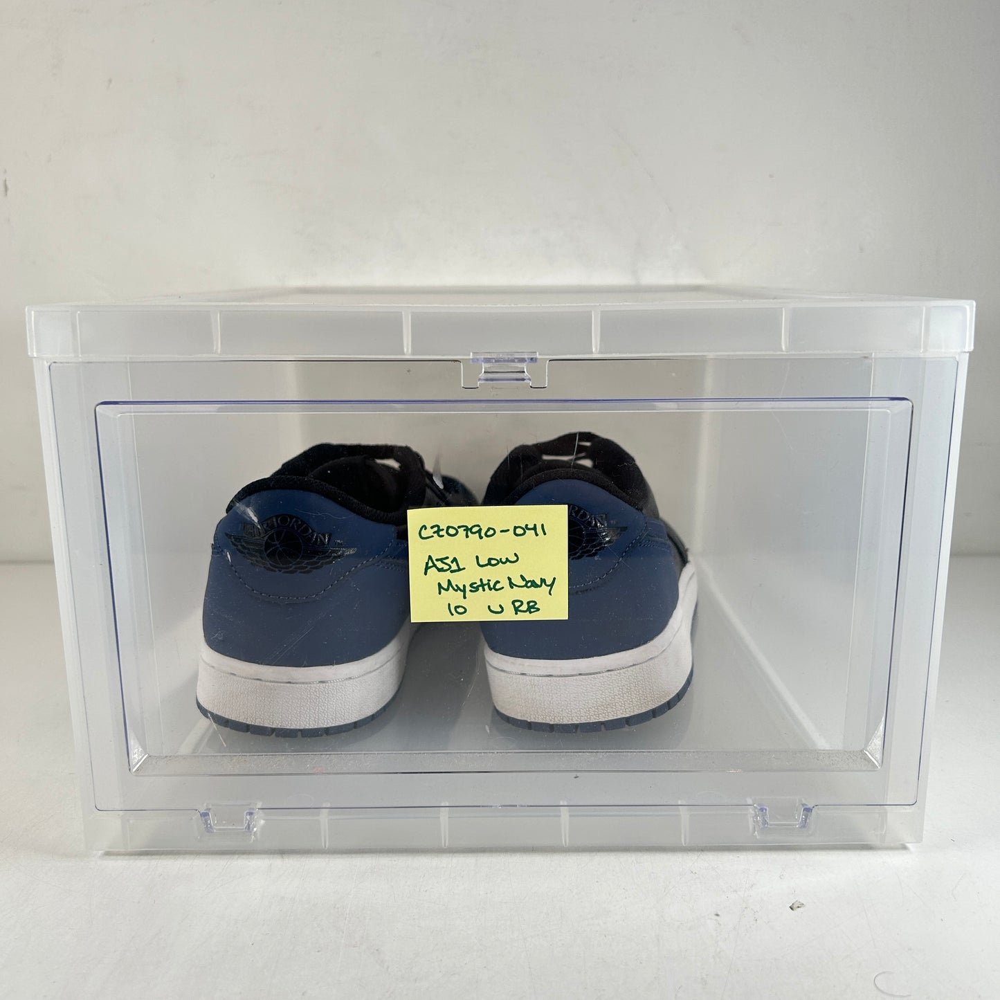 CZ0790 041 Jordan 1 Retro Low OG Mystic Navy [USED] - 10 M (Used) (Replace Box)