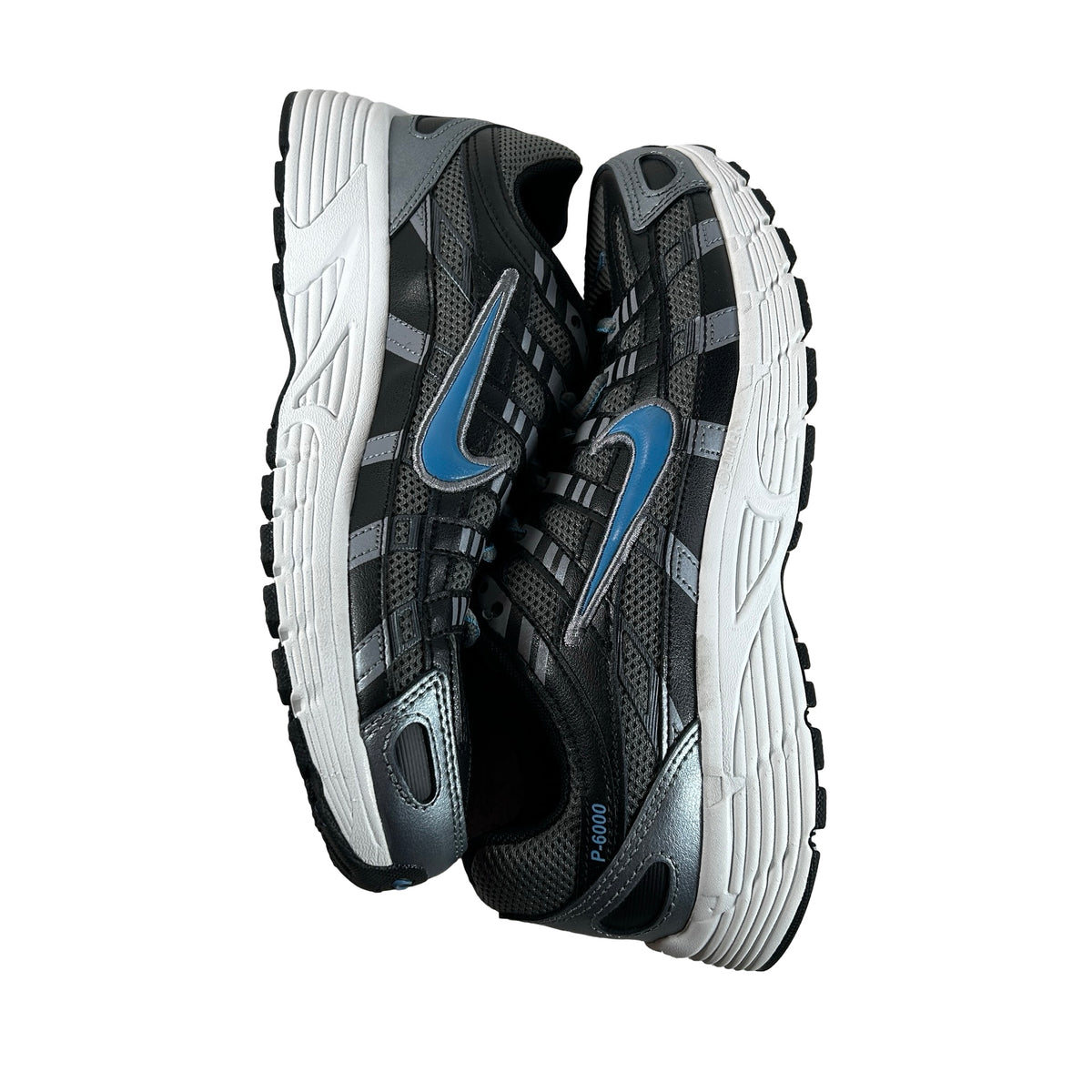 HV5064 015 Nike P-6000 Smoke Grey Black Dutch Blue (GS)