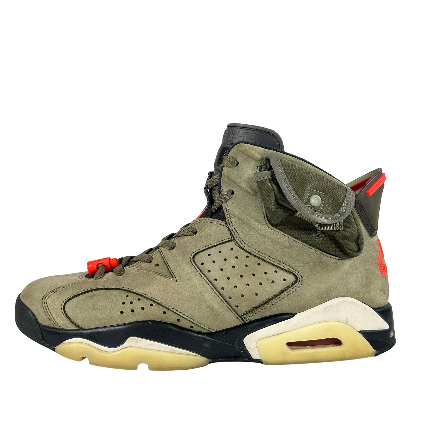 CN1084 200 Jordan 6 Retro Travis Scott [USED] - 12.5 M (Used) (Replace Box)