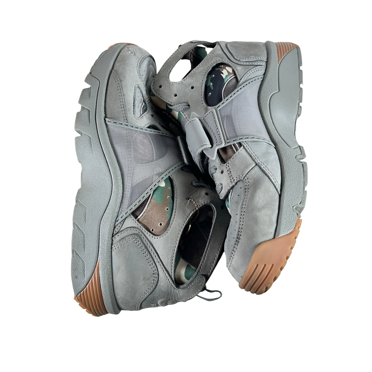 FQ8793 001 Nike Air Trainer Huarache Gully Grey [USED] - 10.5 M (Used)