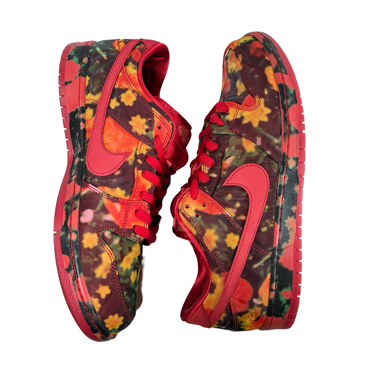 FZ1291 600 Nike SB Dunk Low The Wizard of Oz Poppy Field [USED] - 13 M (VNDS)