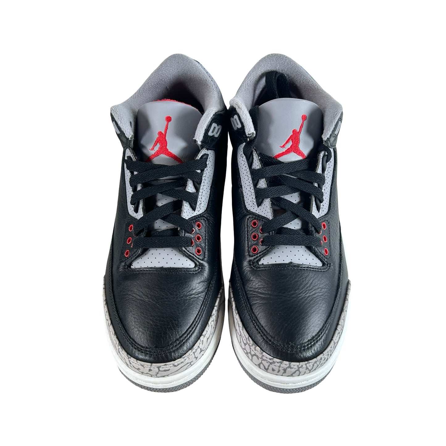 DN3707 010 Jordan 3 Retro Black Cement Reimagined (2024) [USED] - 8 M (Used11)