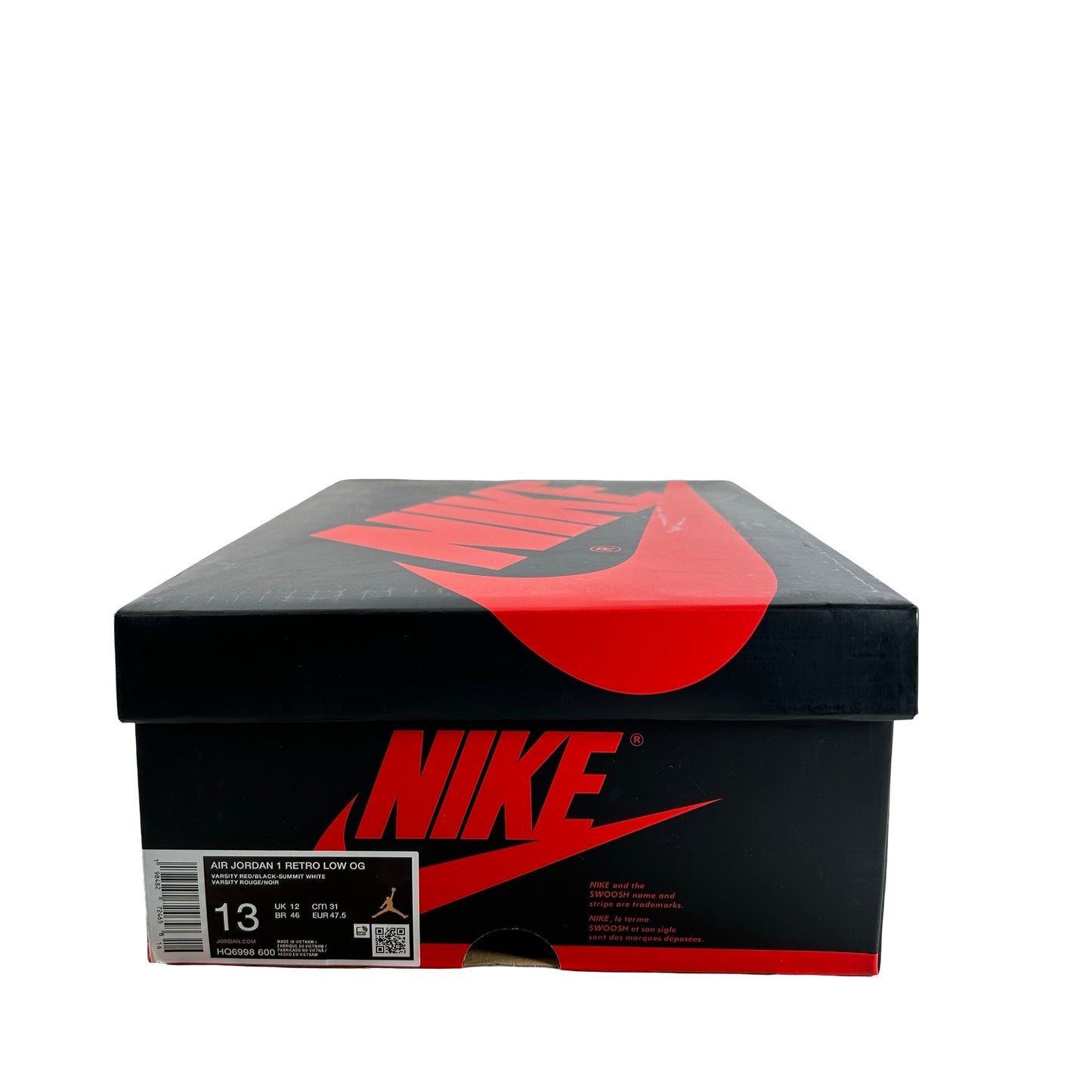 HQ6998 600 Jordan 1 Retro Low OG Chicago (2025) [USED] - 13 M (Used)
