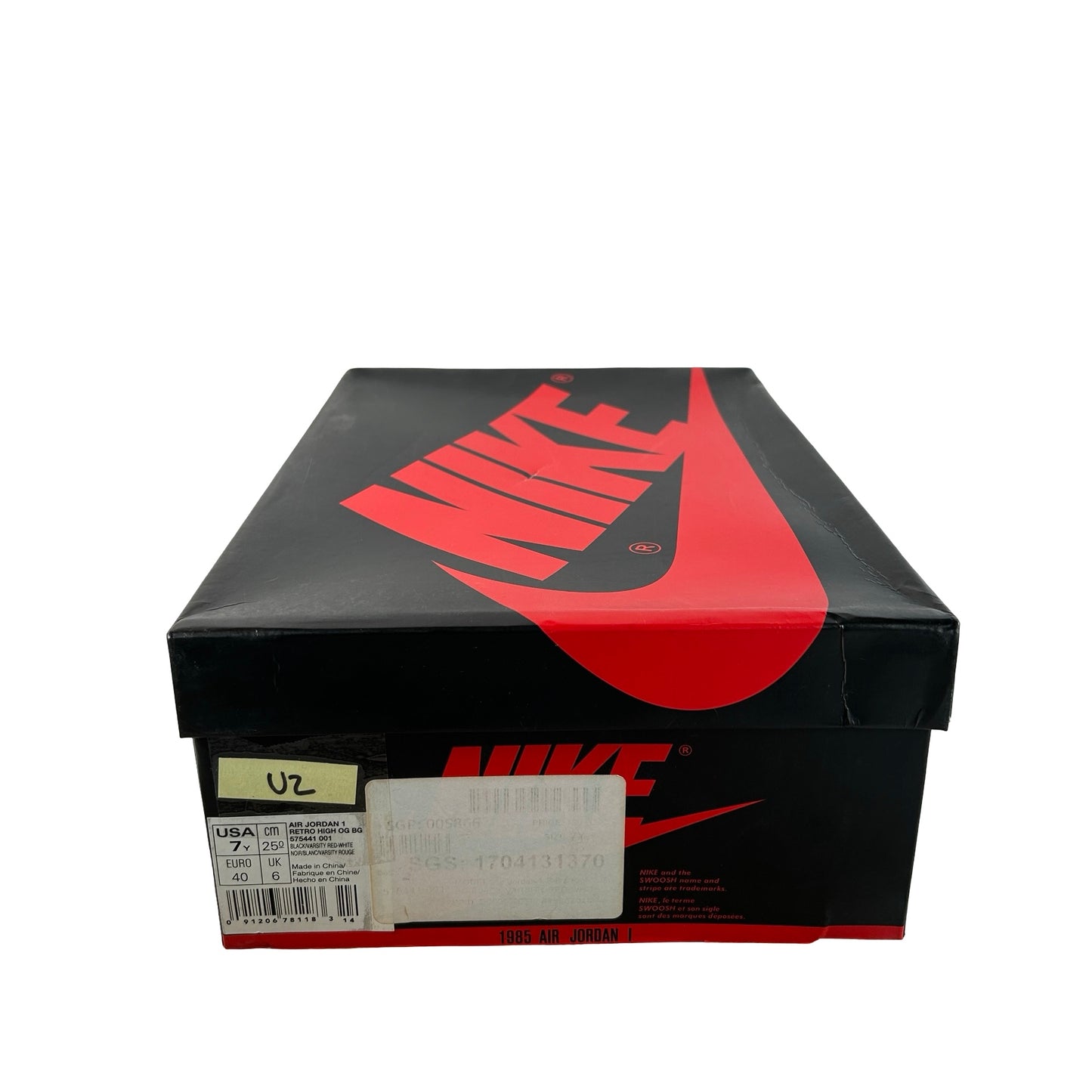 575441 001 Jordan 1 Retro Bred Banned (2016) (GS) [USED] - 7 Y (Used3)