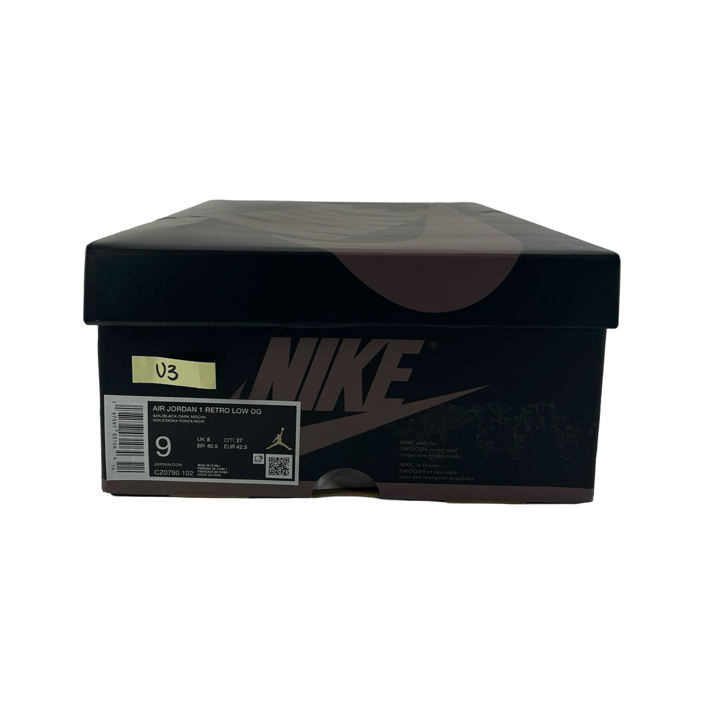 CZ0790 102 Jordan 1 Retro Low OG Mocha [USED] - 9 M (Used3)