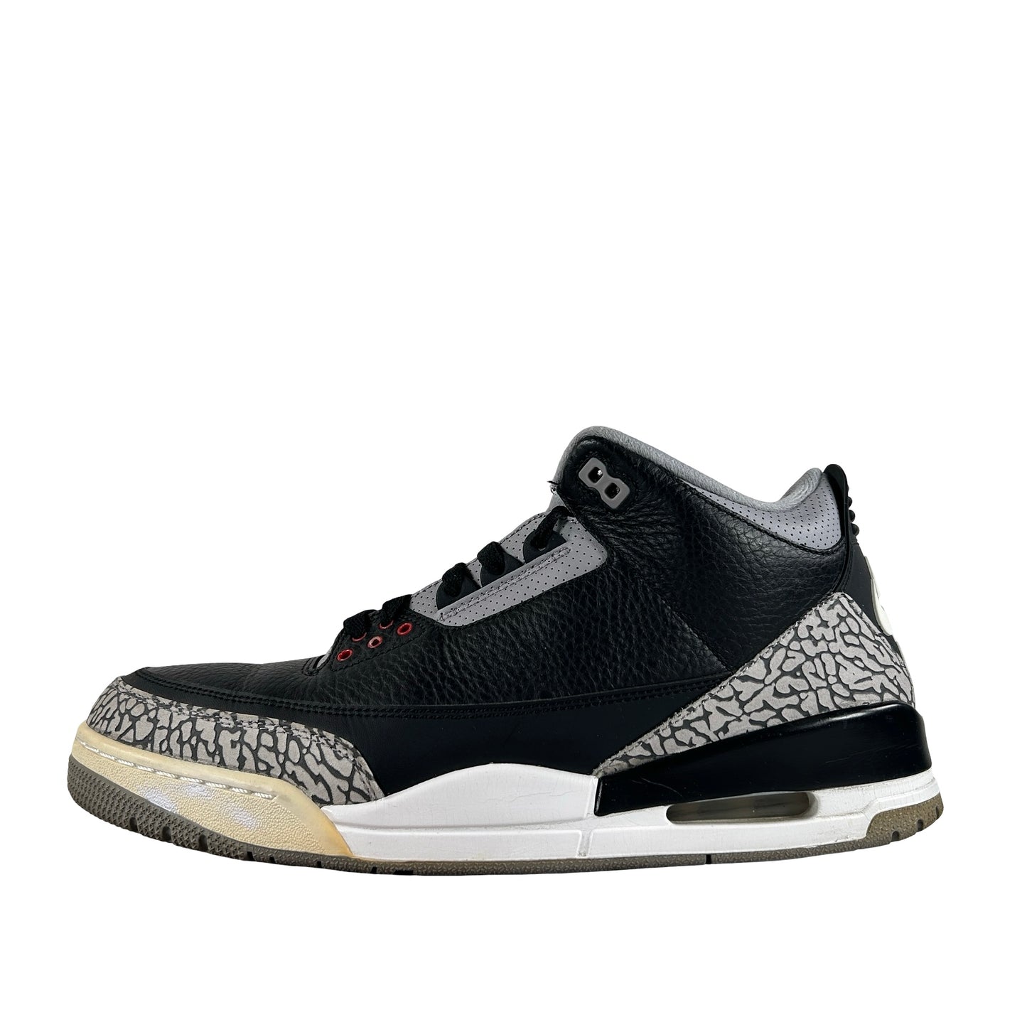 854262 001 Jordan 3 Black Cement 2018 [USED] - 12 M (Used4)