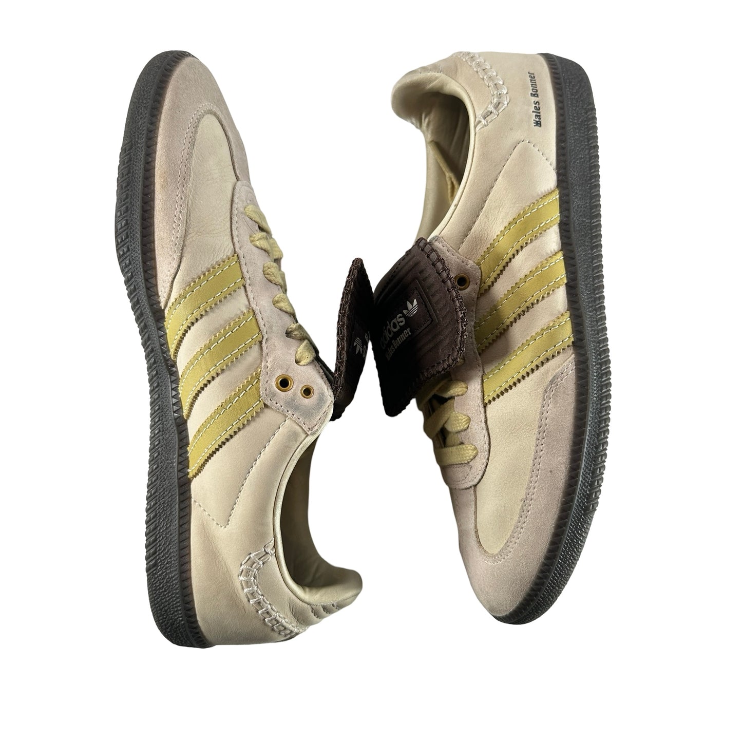 ID0217 adidas Samba Wales Bonner Ecrtin Brown [USED] - 9.5 M (Used) (Replace Box)