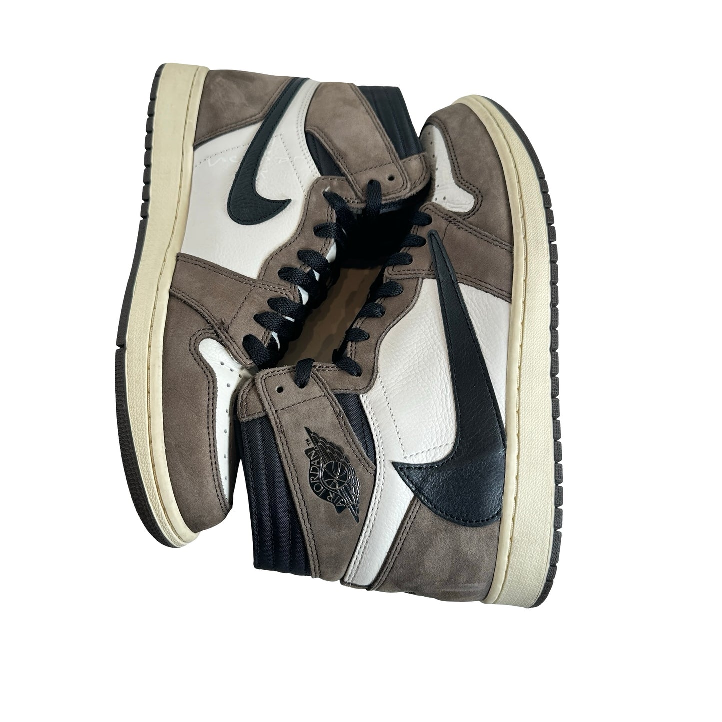 CD4487 100 Jordan 1 Retro High OG SP Travis Scott Mocha [USED] - 10.5 M (Used4)