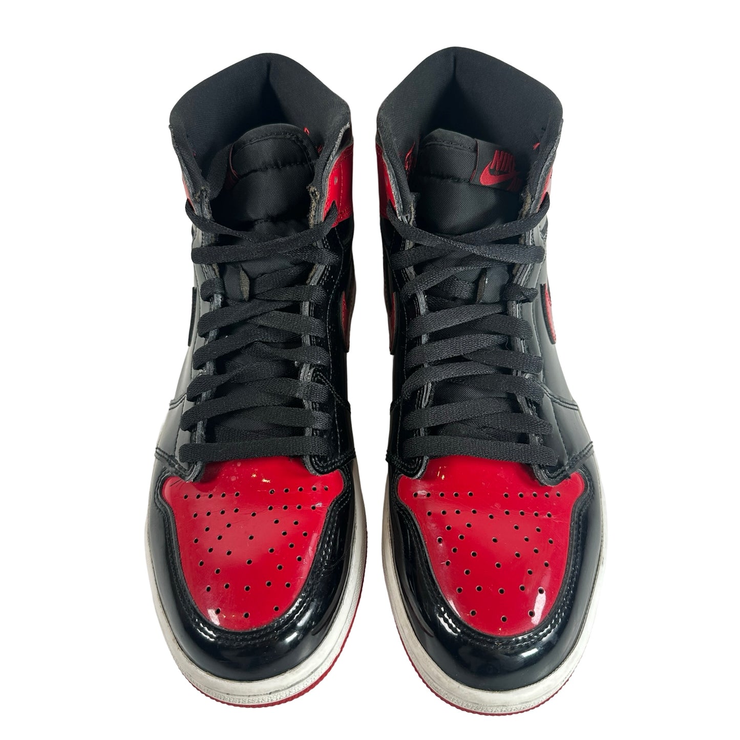 555088 063 Jordan 1 Retro High OG Patent Bred [USED] - 9.5 M (Used2)